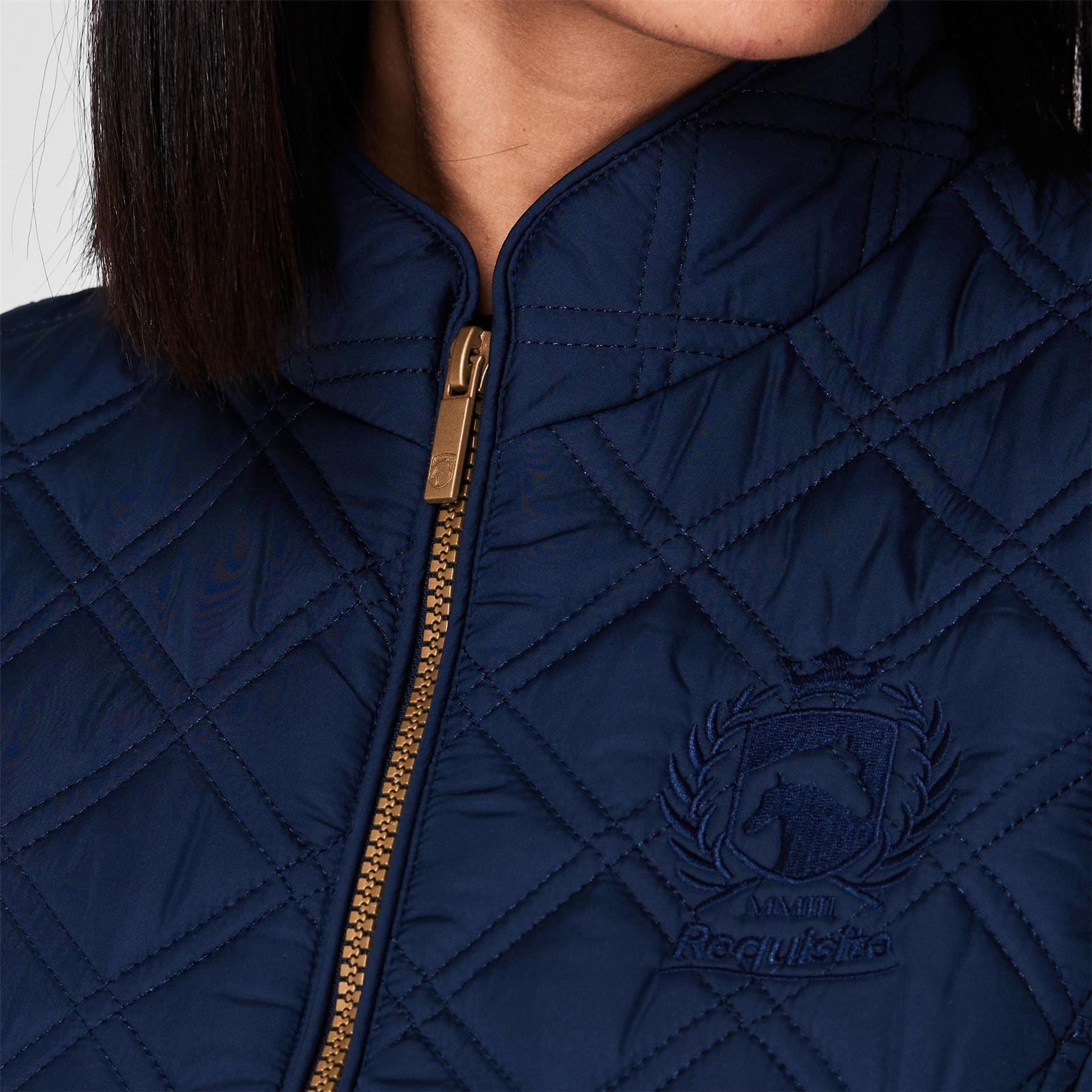 Requisite Quilted Slim Fit Gilet