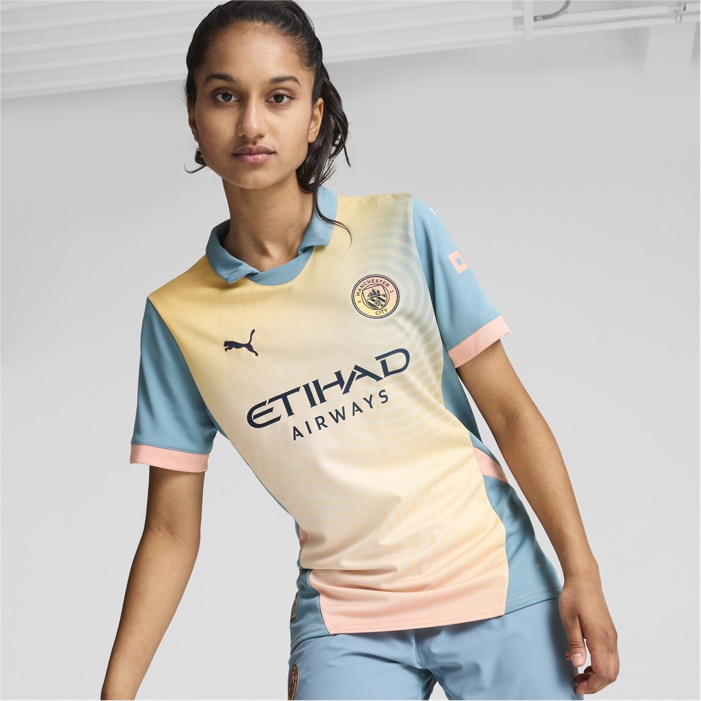 Puma Womens Manchester City Fc Fourth Shirt 2024 2025