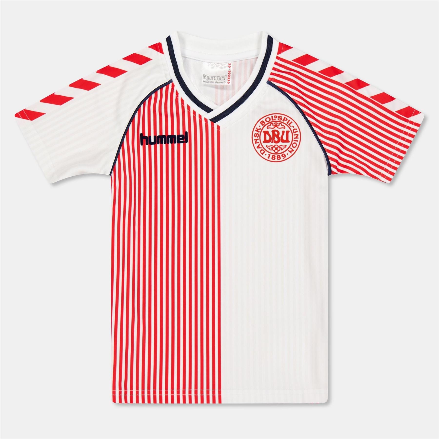 Hummel Denmark Retro Away Shirt 1986 Juniors