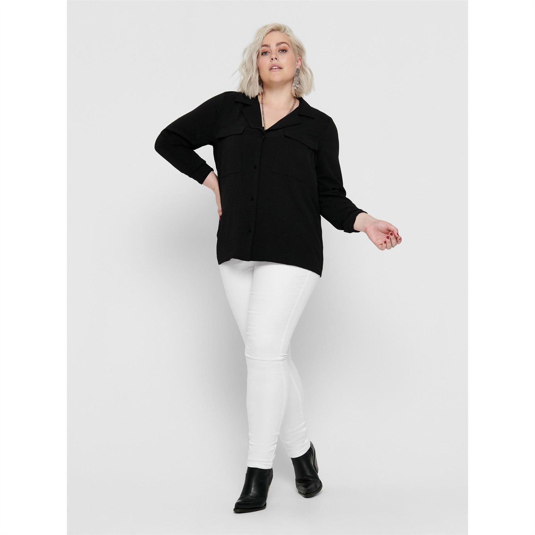 Only Solid Patterned Skinny Fit Jeggings