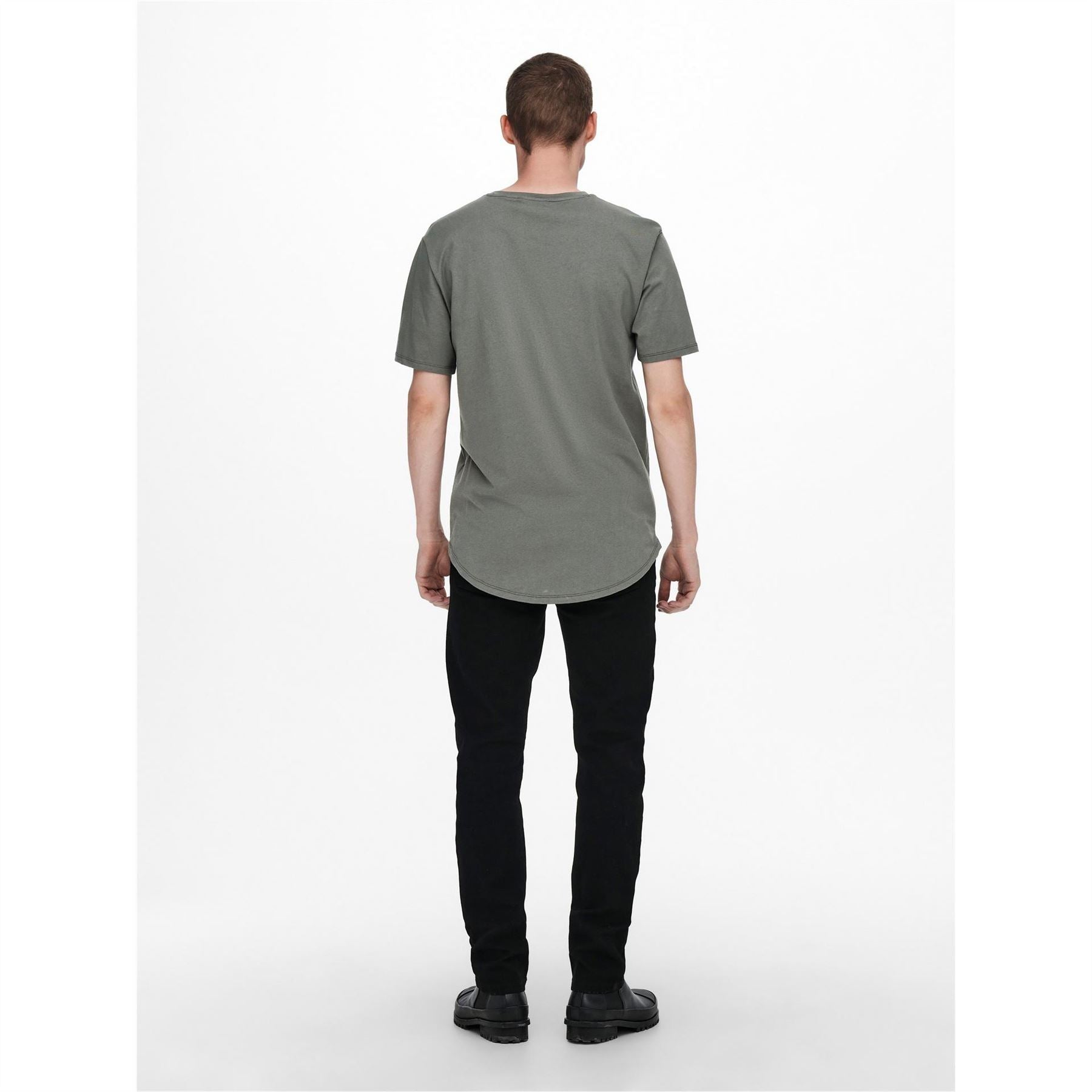 Only and Sons Oversize Fit Crew Neck Short Sleeve Boyfriend T-Shirt