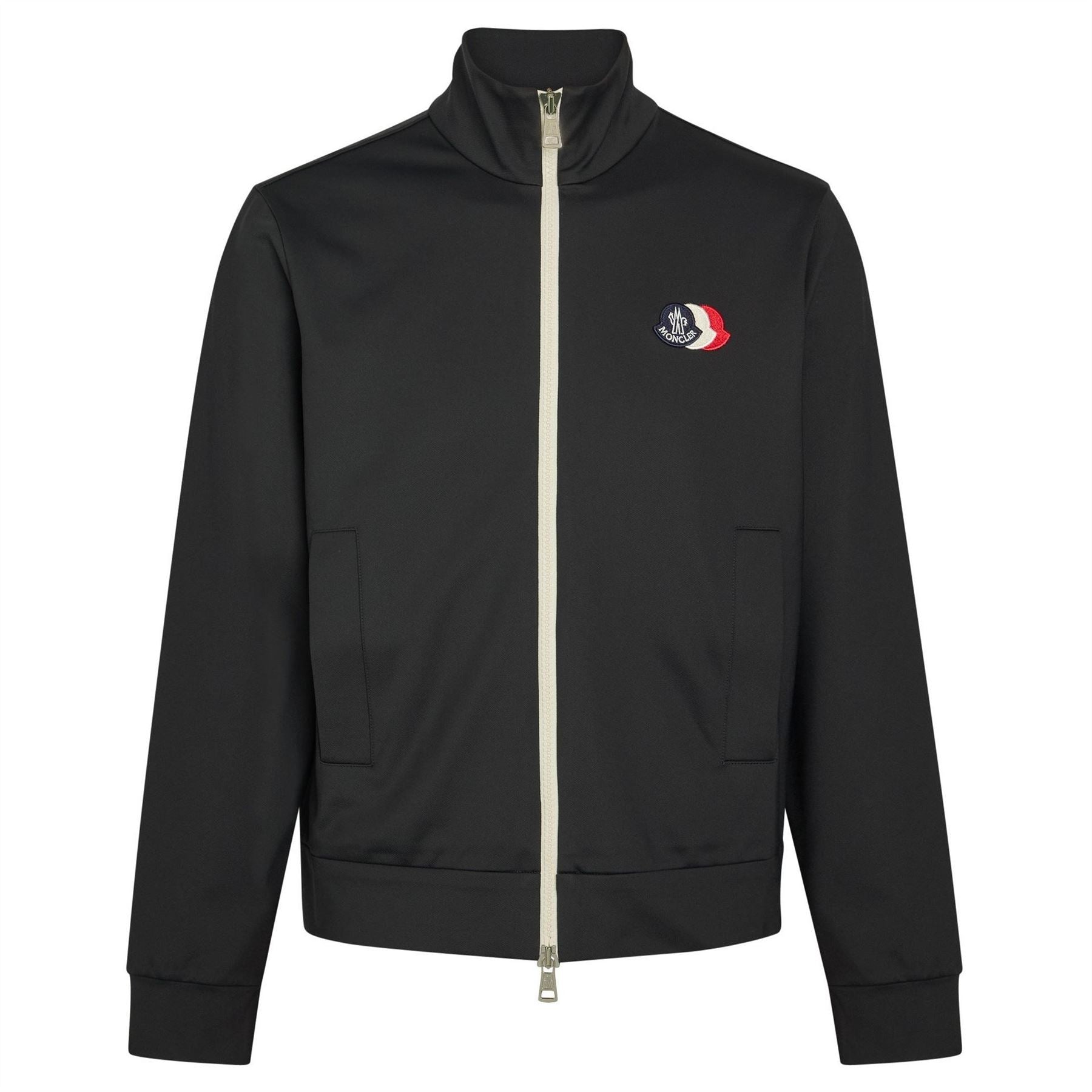 Moncler Tri Logo Zip Thru Sweat