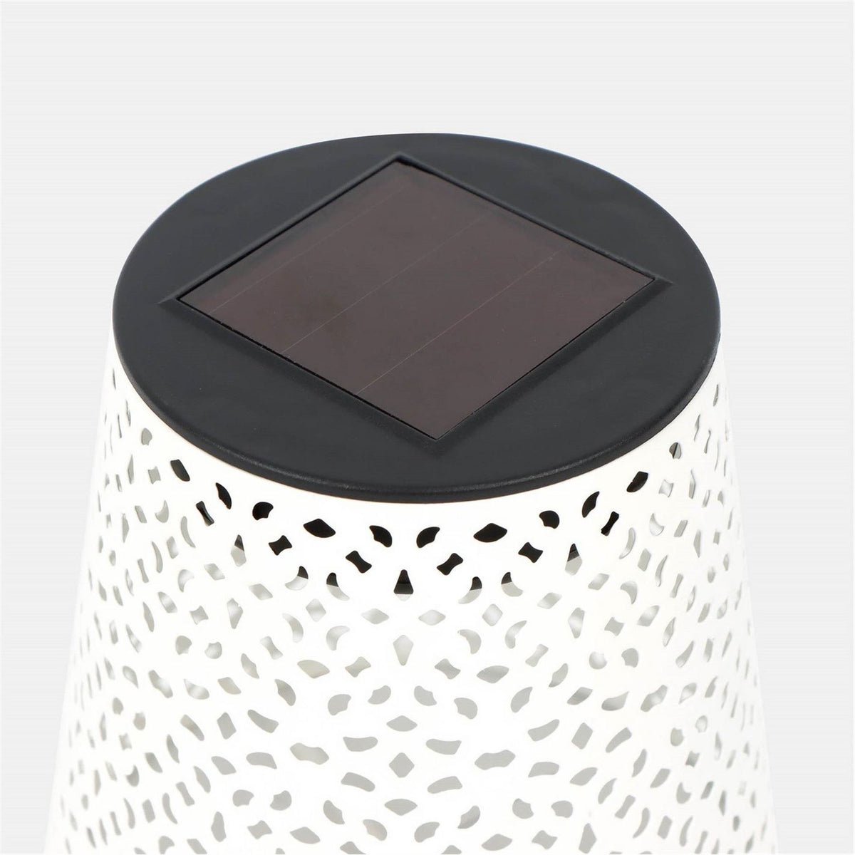 Streetwize Table Lamp   White Patterned Design