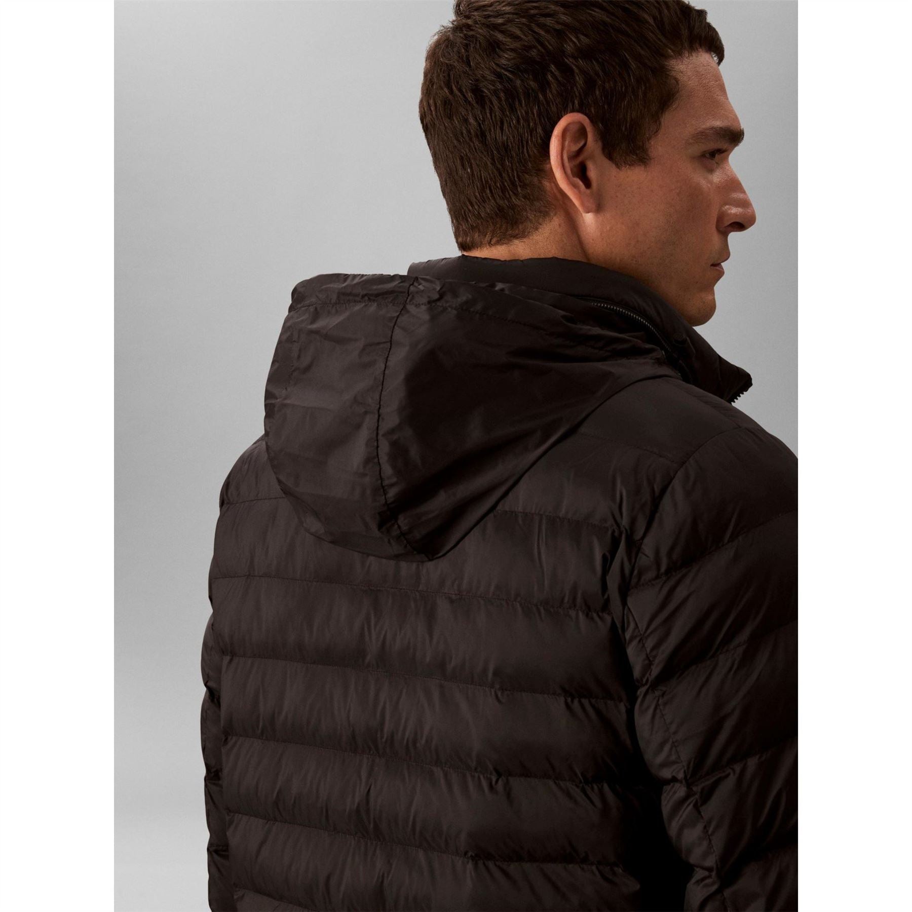 Calvin Klein Jeans Full Zip Shorts Puffer Jacket