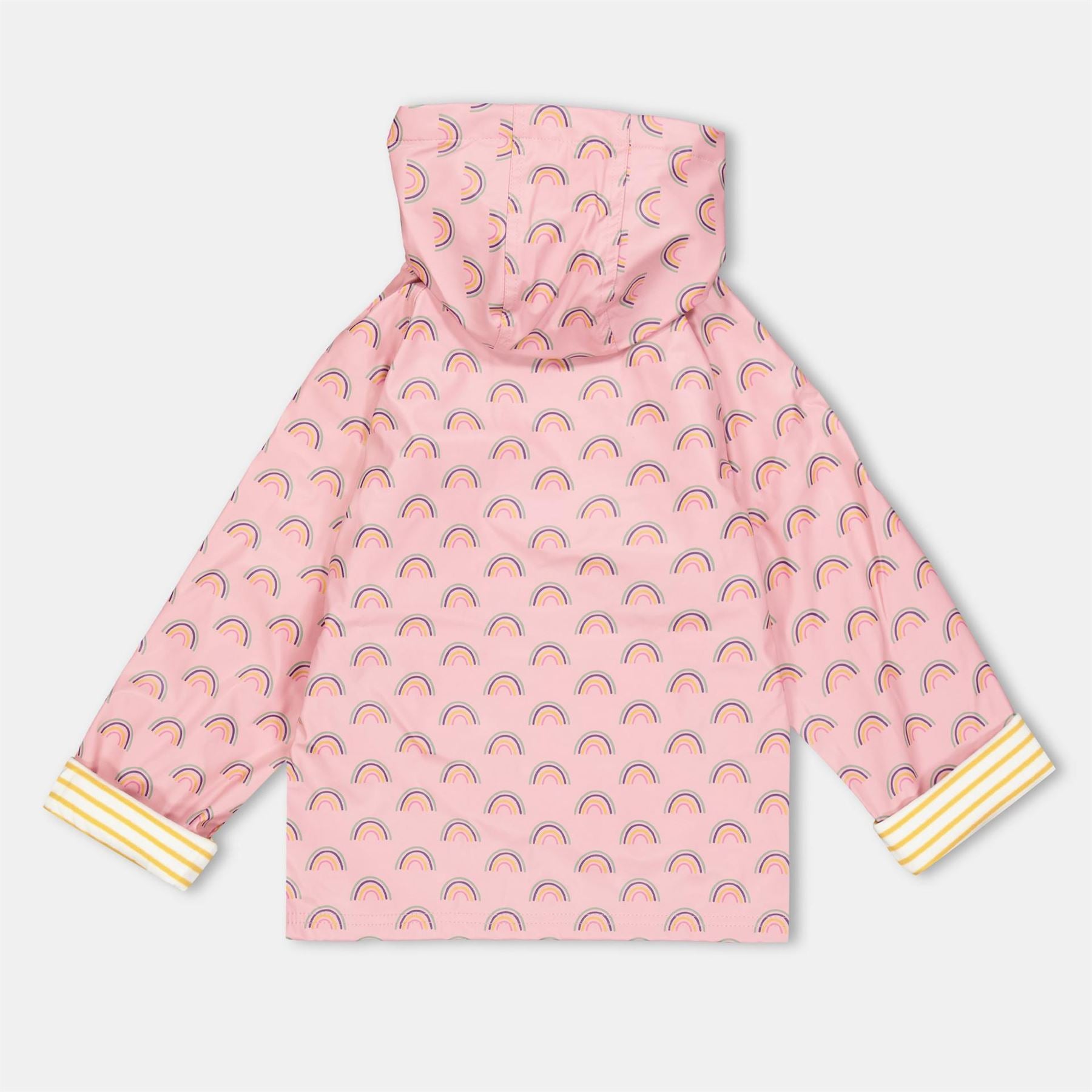 Lilly and Sid Rainbow Hooded Rain Jacket