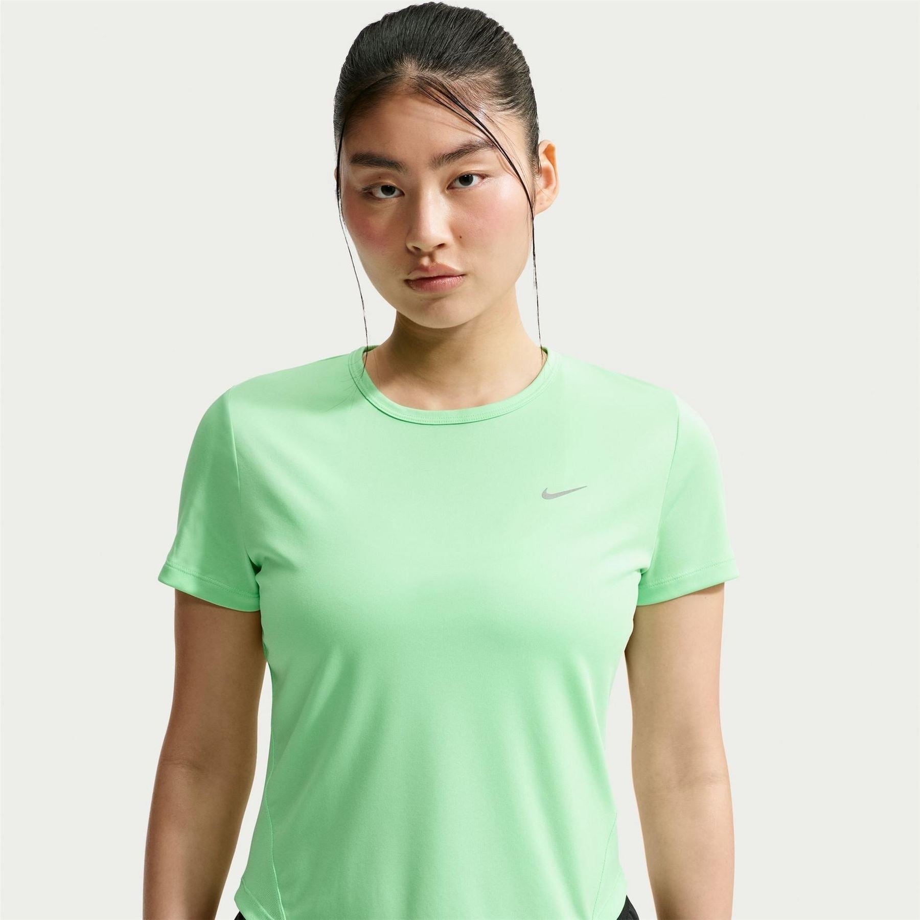 Nike Womens Tempo Dri Fit Short Sleeve Running Top