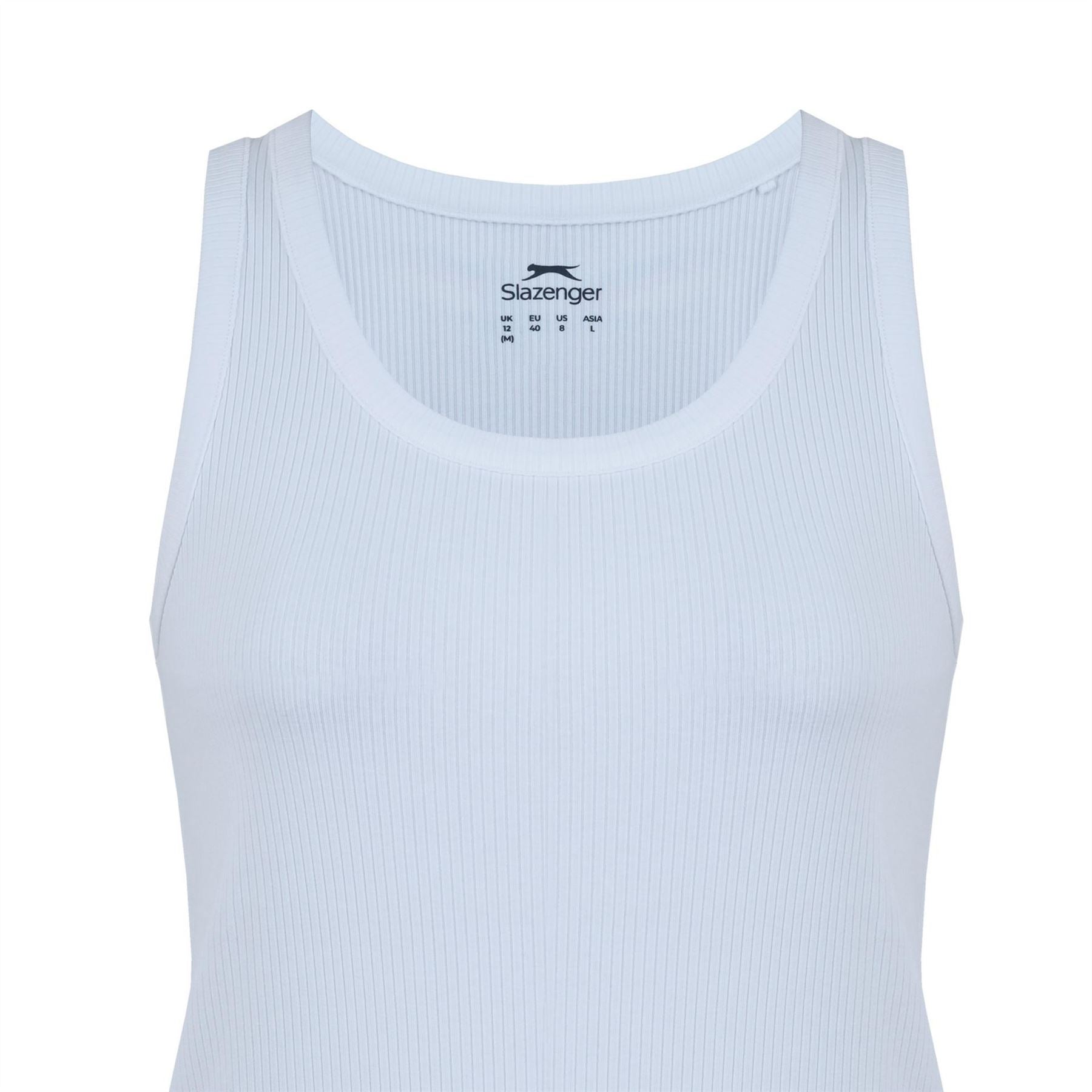 Slazenger Slaz Ribbed Tank Vest