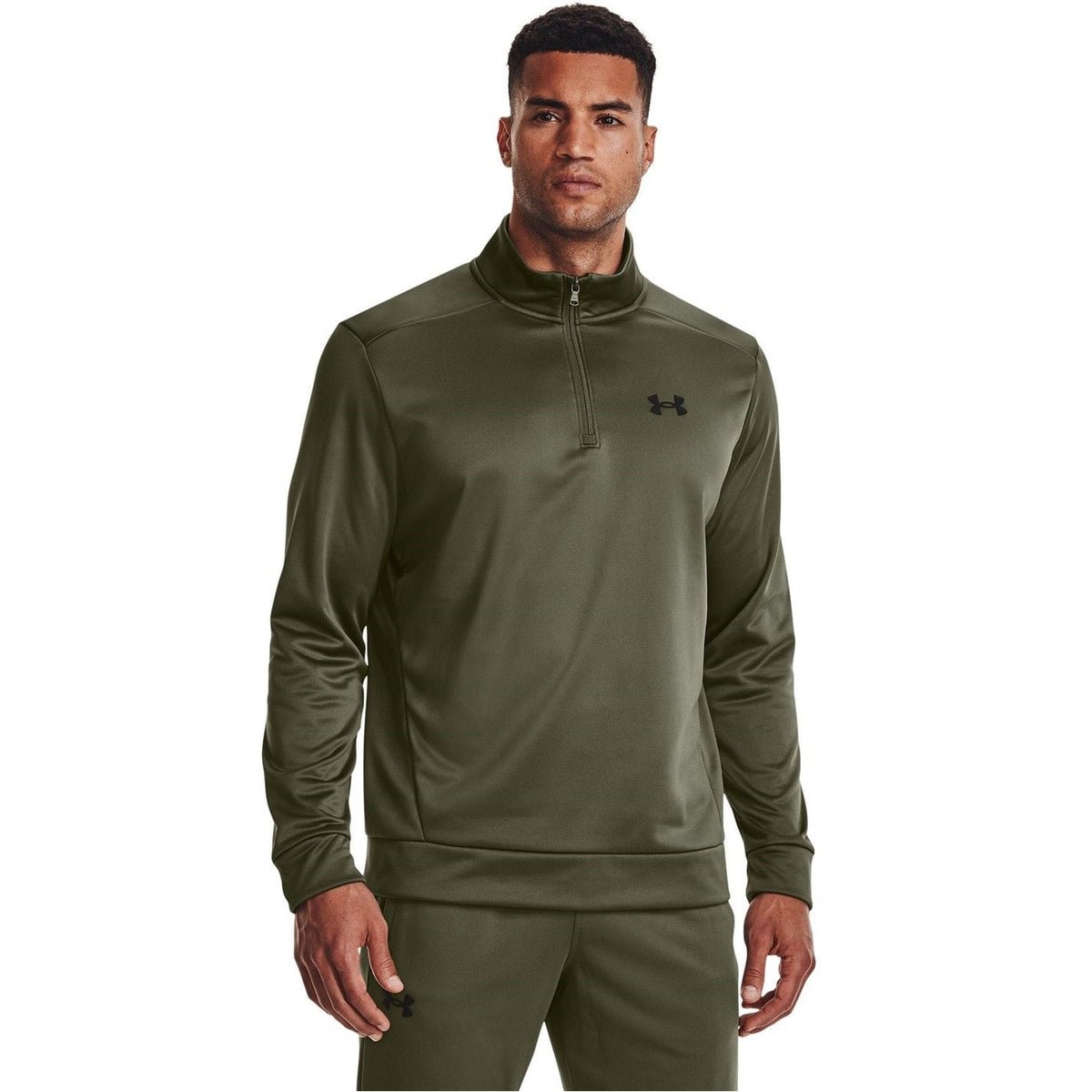 Under Armour Mens Half Zip Fleece Top