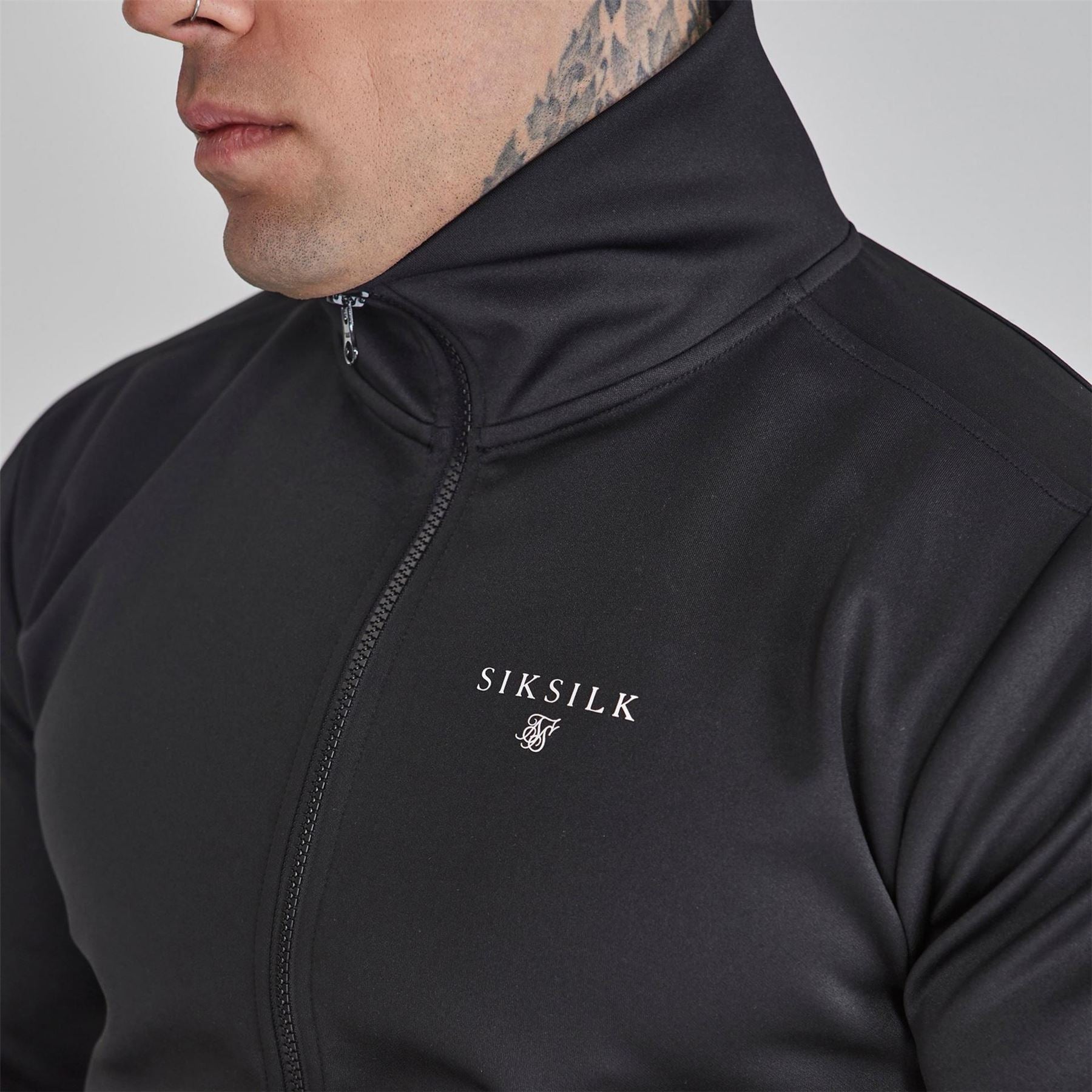 SikSilk Silksilk Essential Poly Tracksuit Top