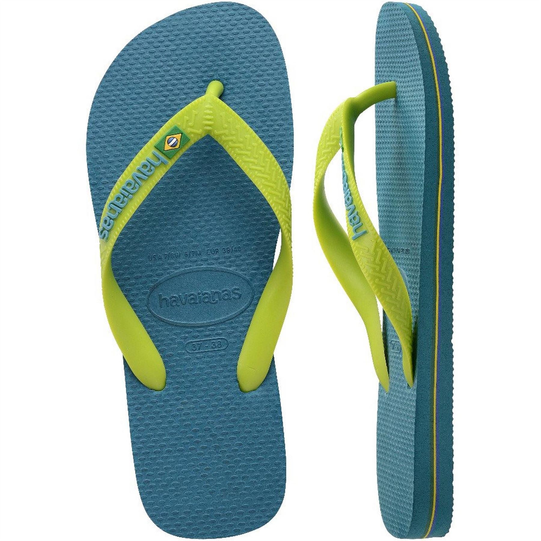 Havaianas Womens Hav. Brasil Logo Ruby Red Ruby Red Flip Flops