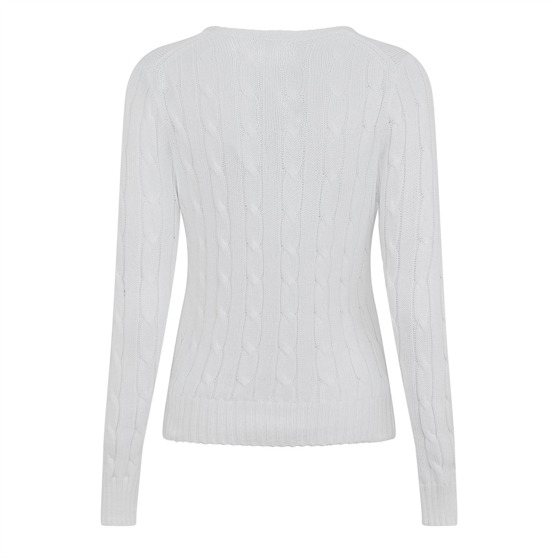 Polo Ralph Lauren Cable Knit V Neck Jumper