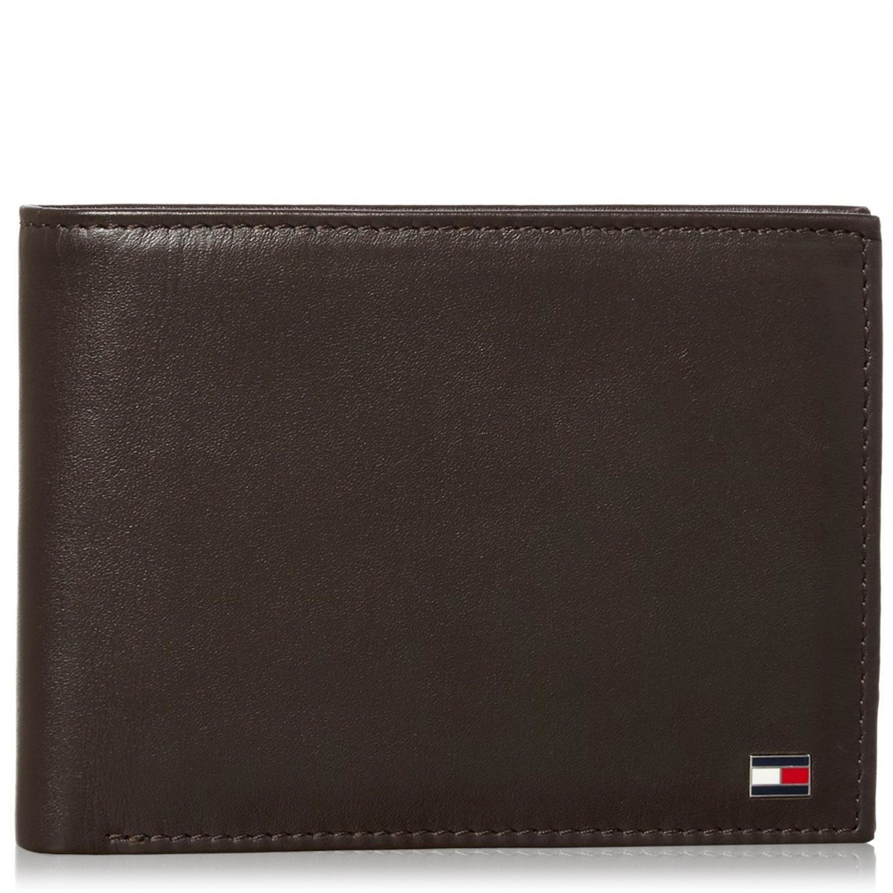 Tommy Hilfiger Bifold Coin Pocket Leather Wallet