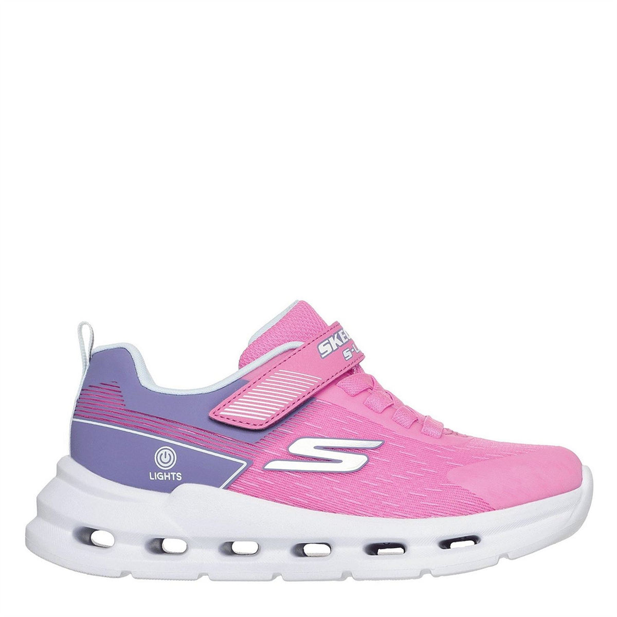 Skechers Glide Step Lights Low Top Trainers