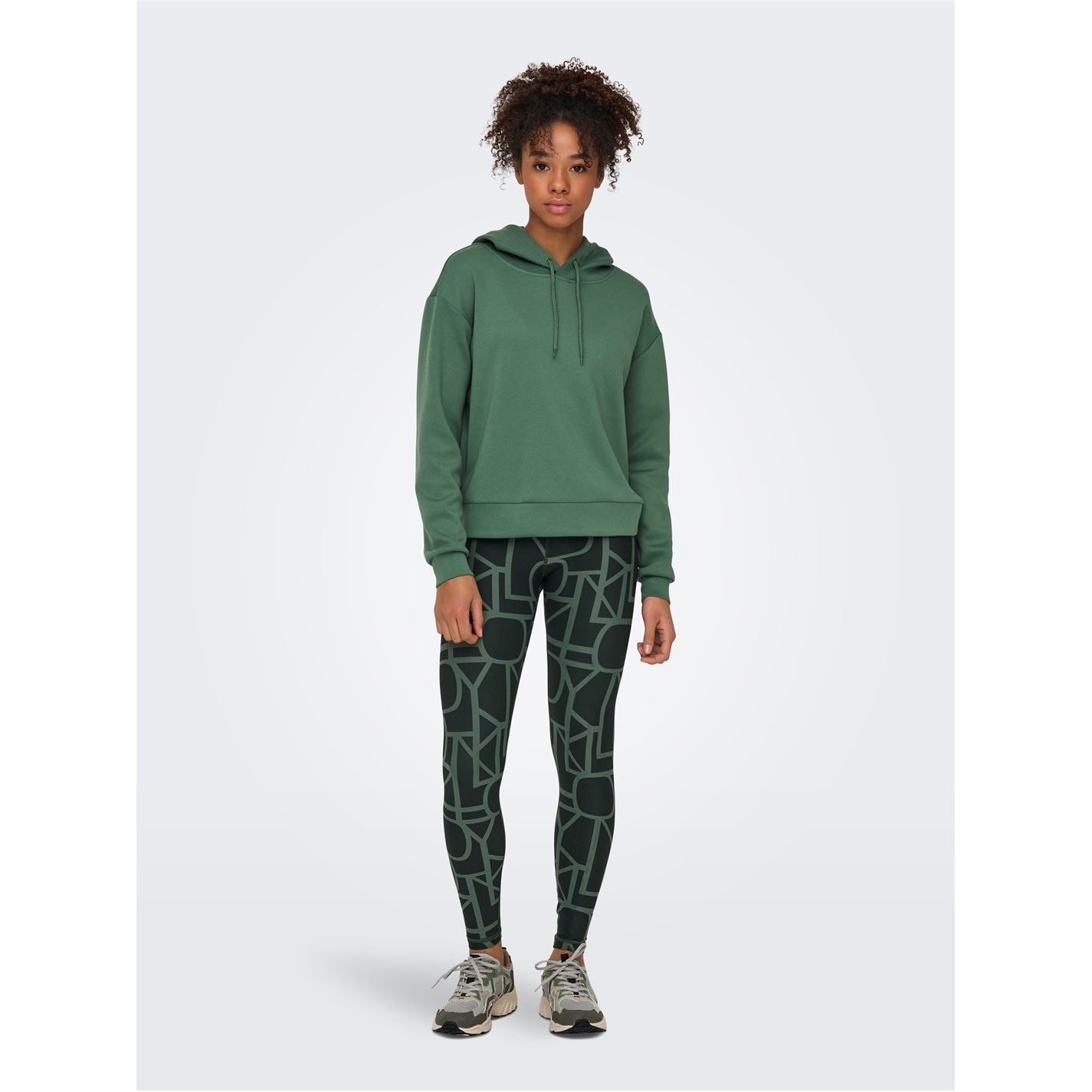 Only Play Relaxed Fit Hooded Neck Long Sleeve Sweatshirt