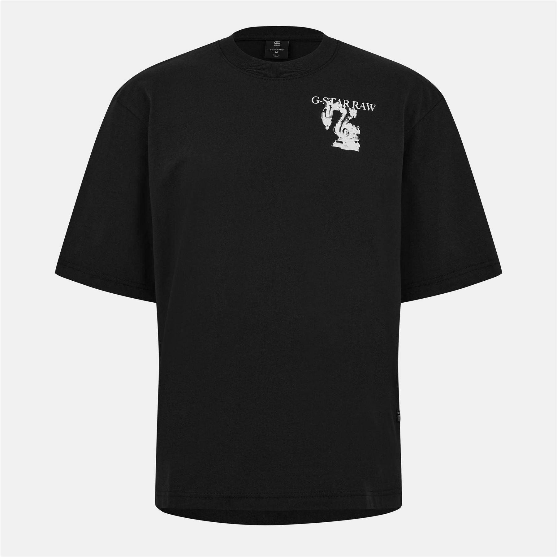 G Star Industrial Regular Fit Crew Neck T-Shirt