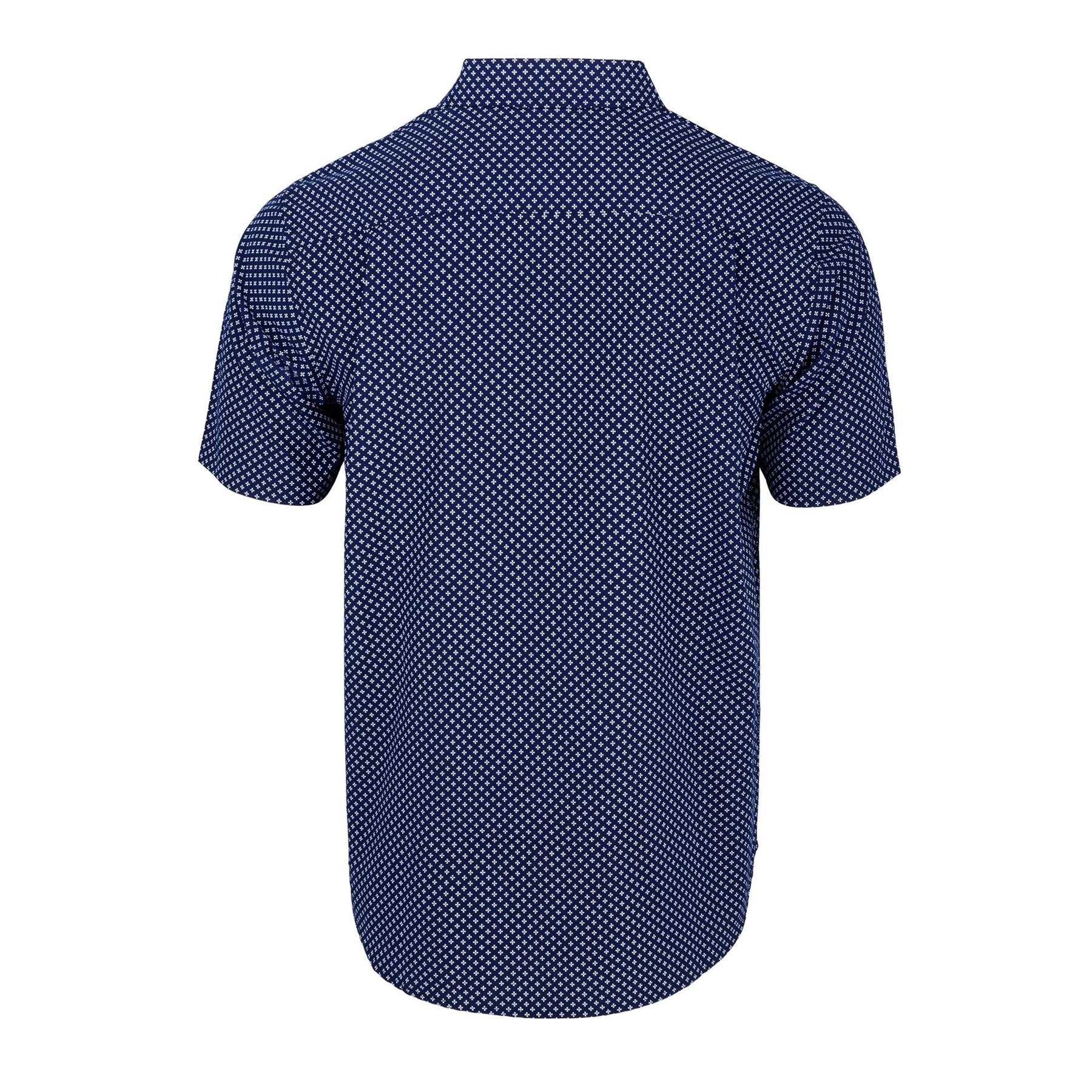 Fabric Mens Short Sleeve Poplin Shirt