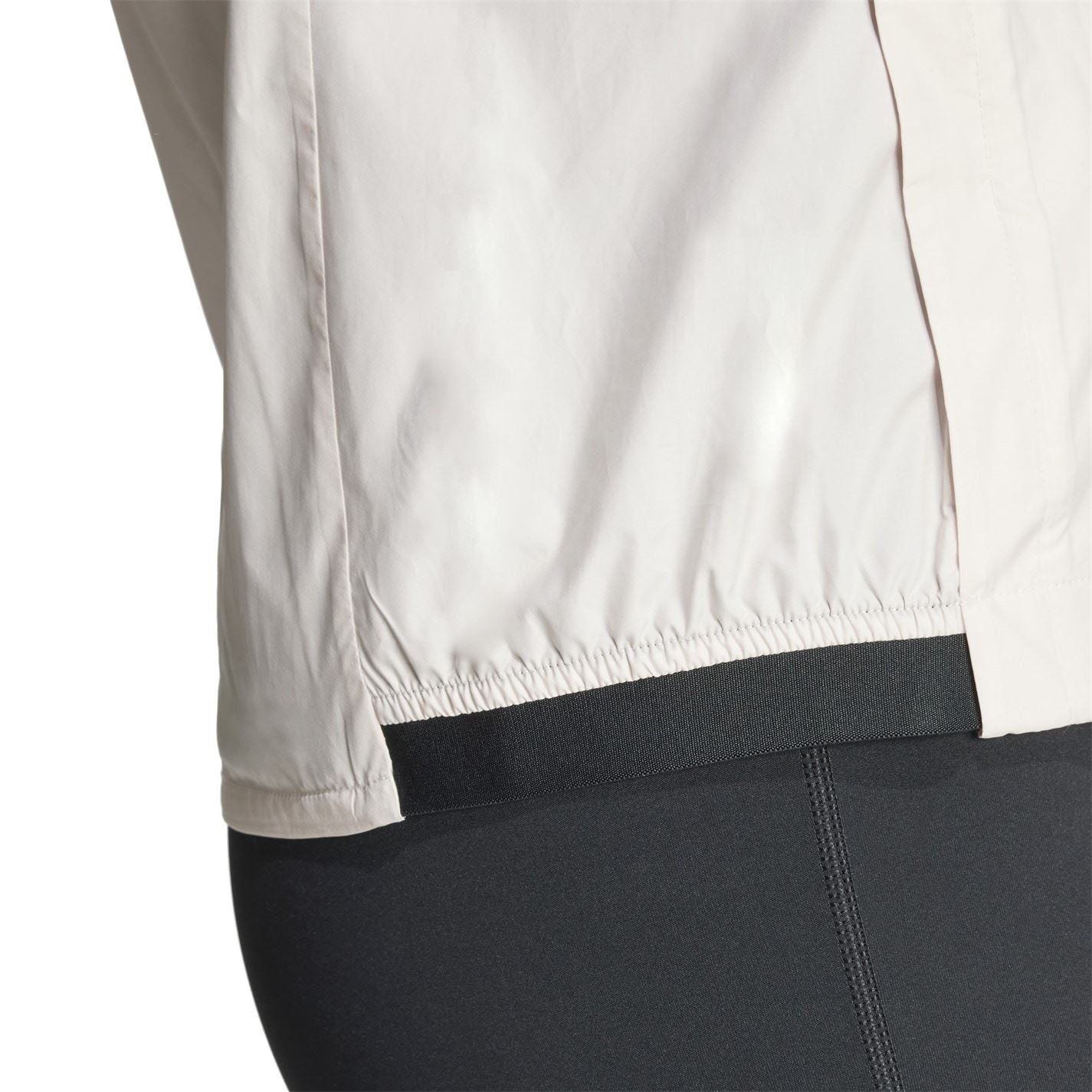 adidas Solid Patterned Windbreaker Jacket