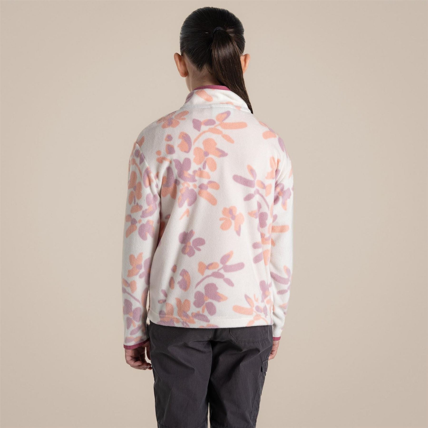 Craghoppers Bachas Embroidered Funnel Neck Long Sleeve Sweatshirt
