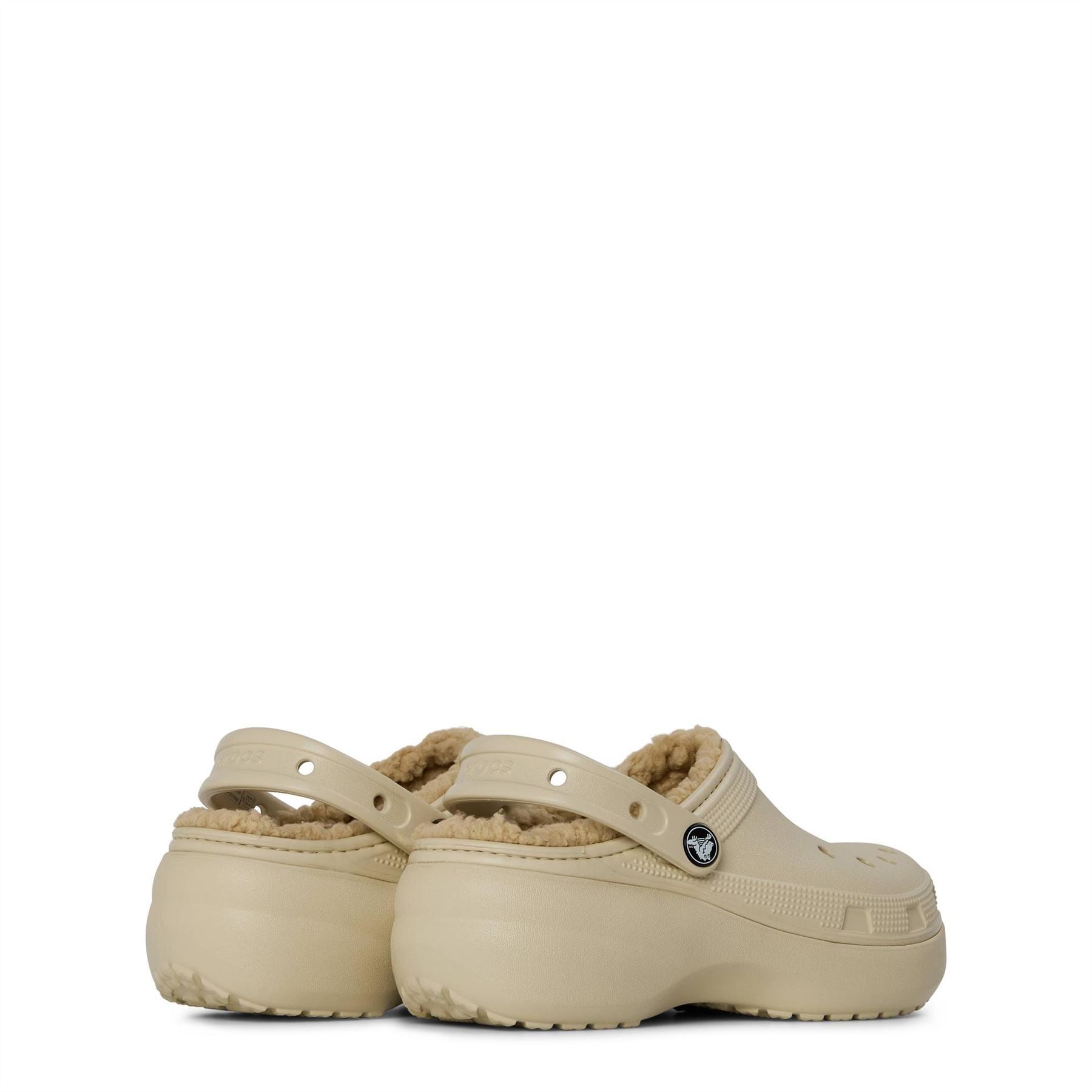 Crocs Platform Crocodile Print Lined Shuv Clogs