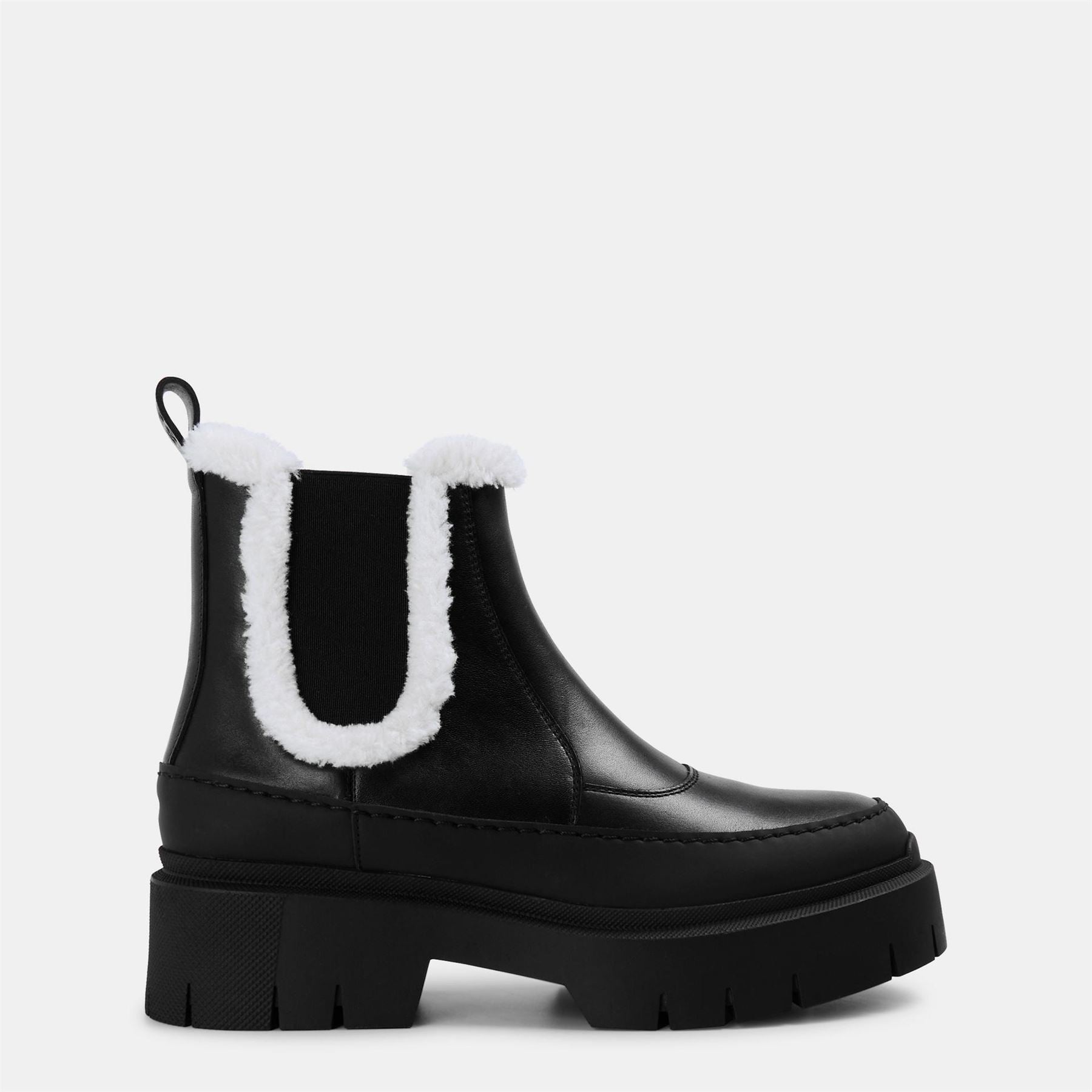Hugo Kris Chelsea Boots with Chunky Low Heel