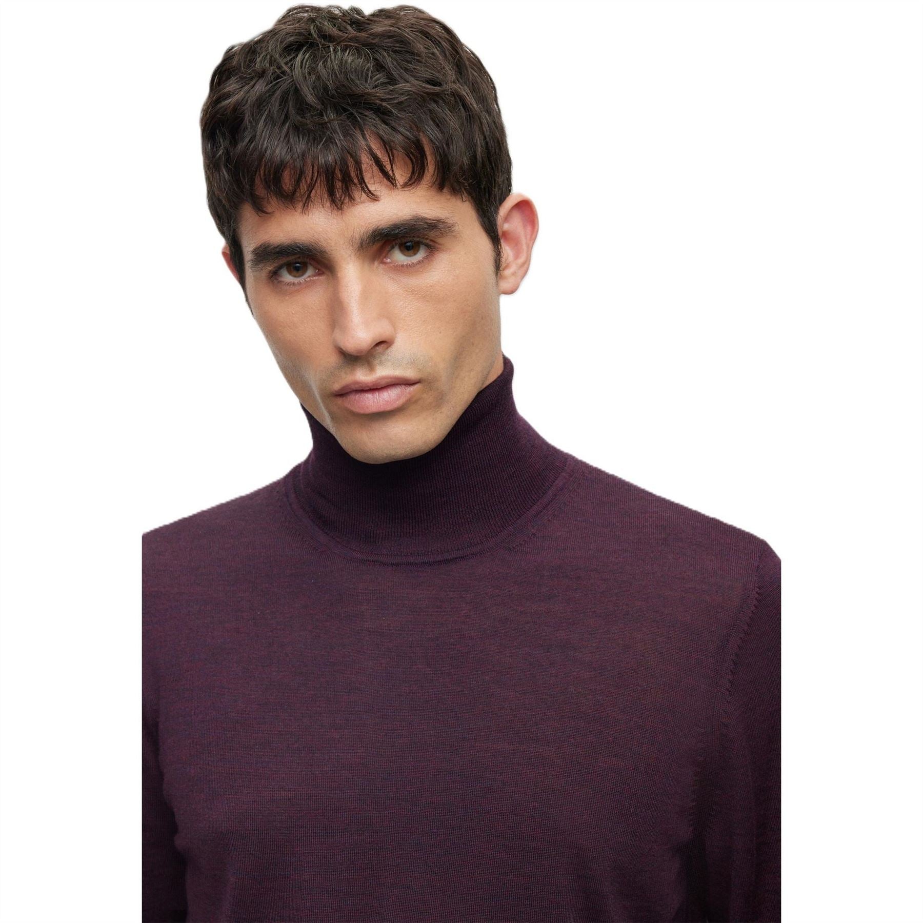 Boss Turtle Neck Long Sleeve Regular Fit Sweater