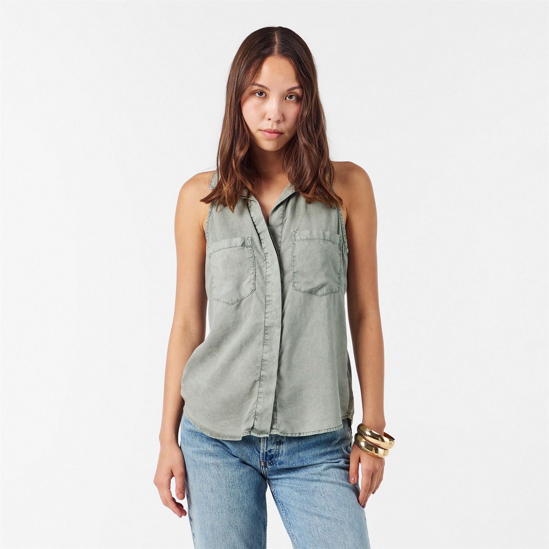 Bella Dahl Regular Fit Split Back T-Shirt
