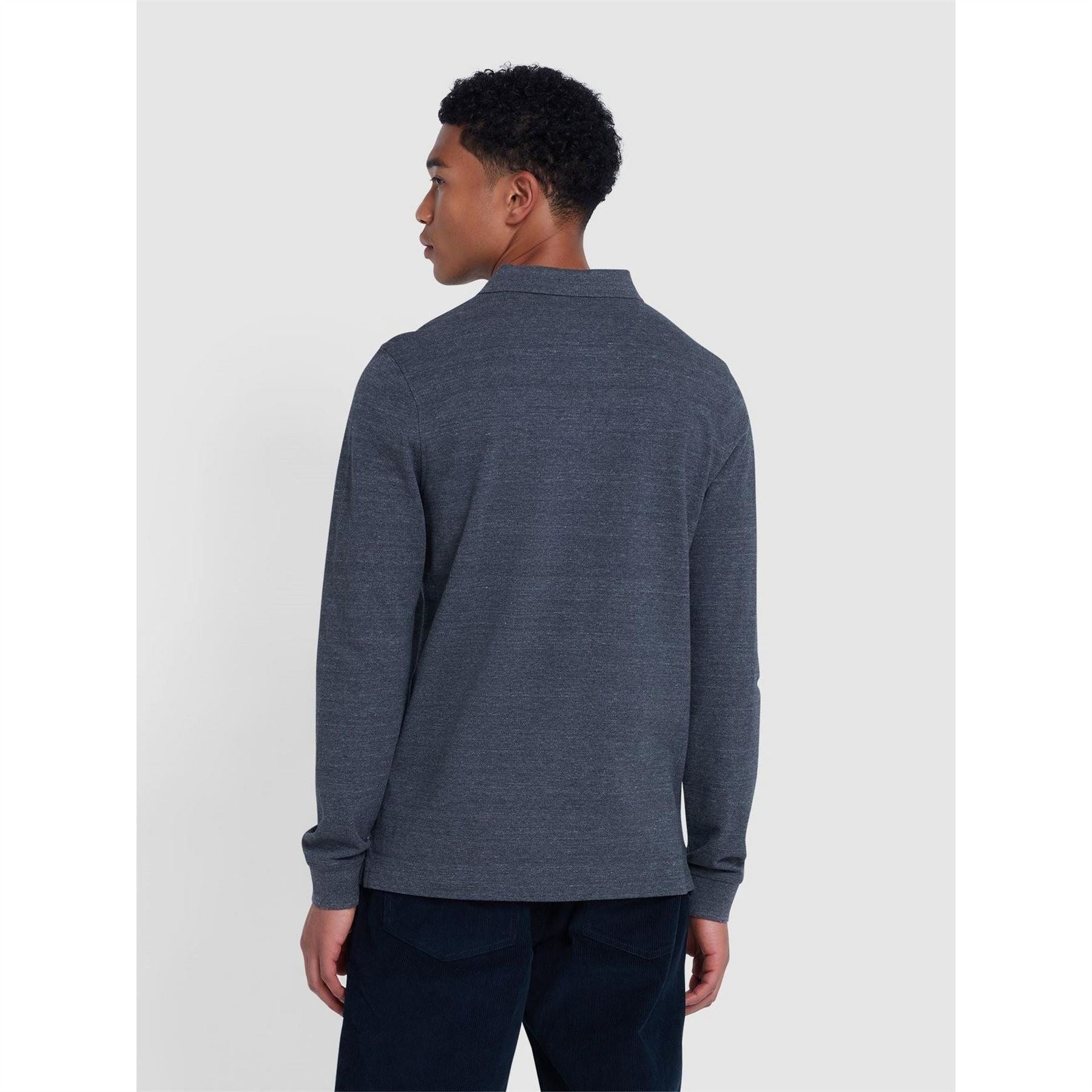Farah Long Sleeve Regular Fit Polo Shirt