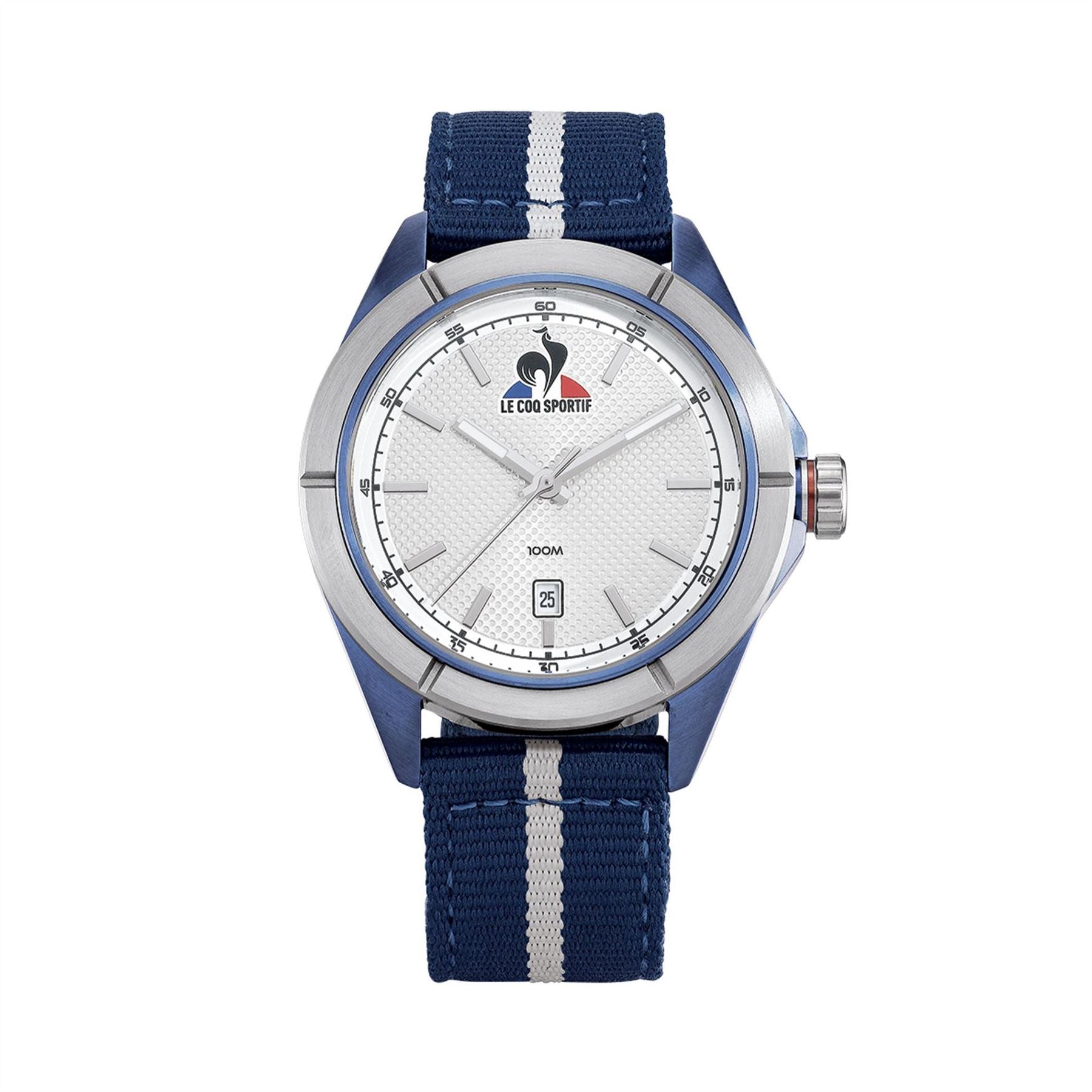 Le Coq Sportif Blue Nylon Digital Watch