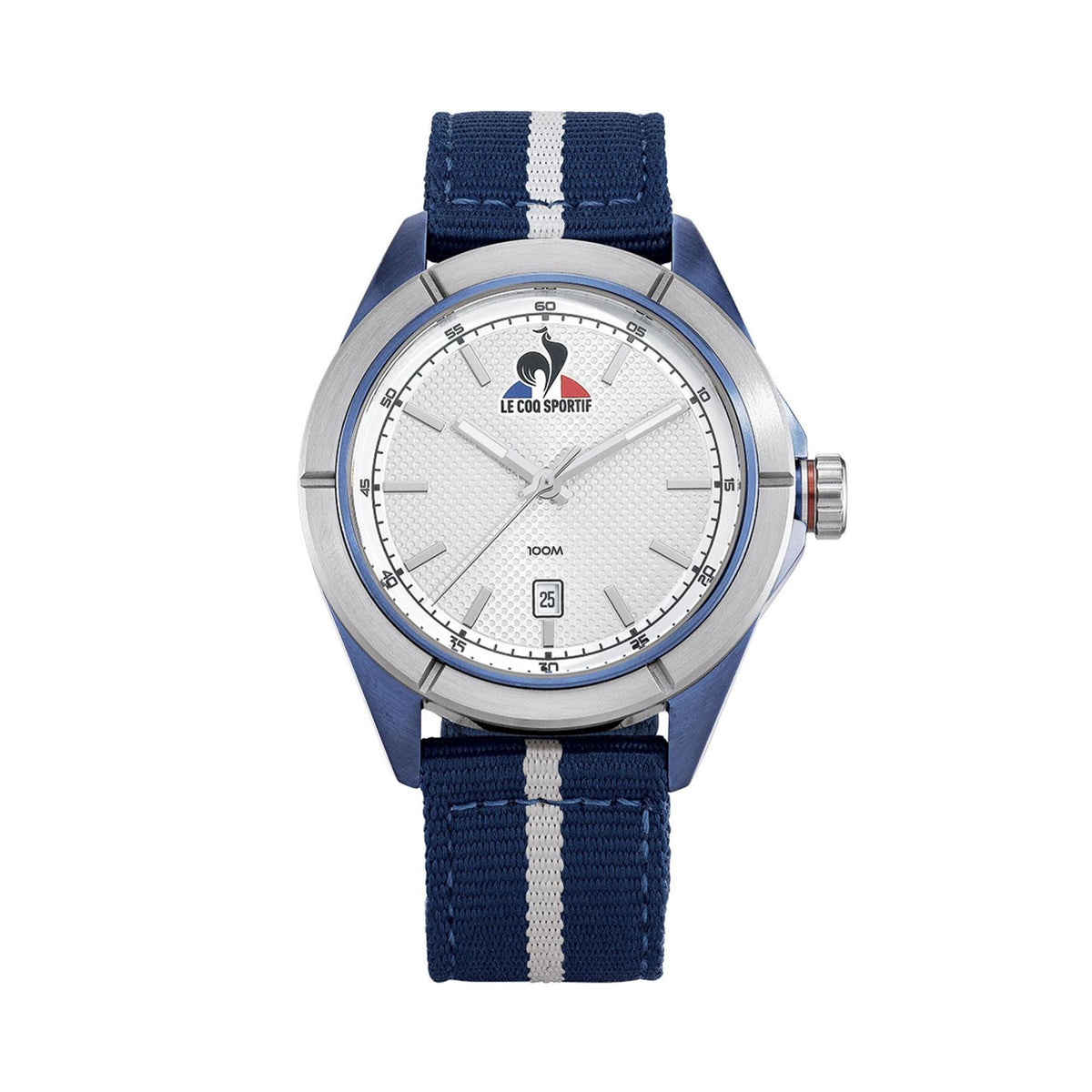 Le Coq Sportif Blue Nylon Digital Watch