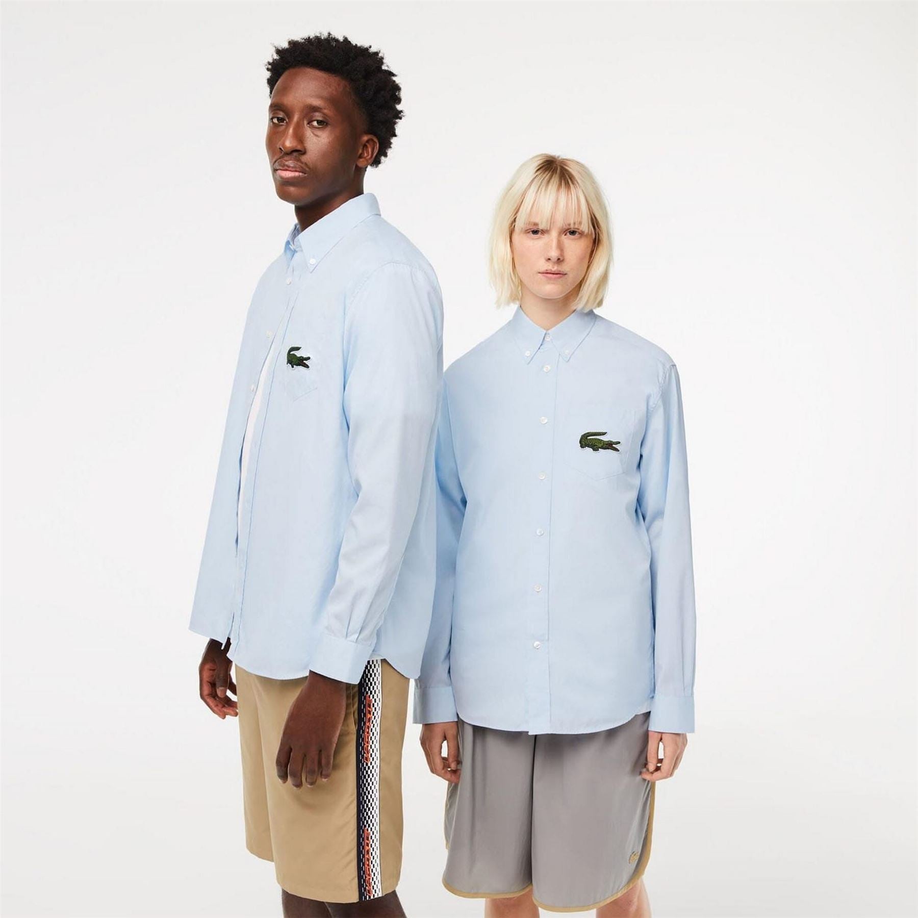 Lacoste Unisex Relaxed Fit Cotton Shirt