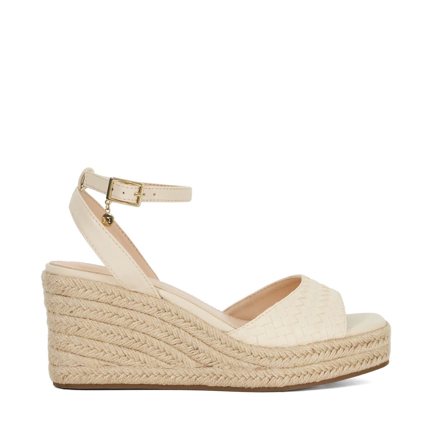 Dune London Kerries High Heel Wedge Espadrille Sandals
