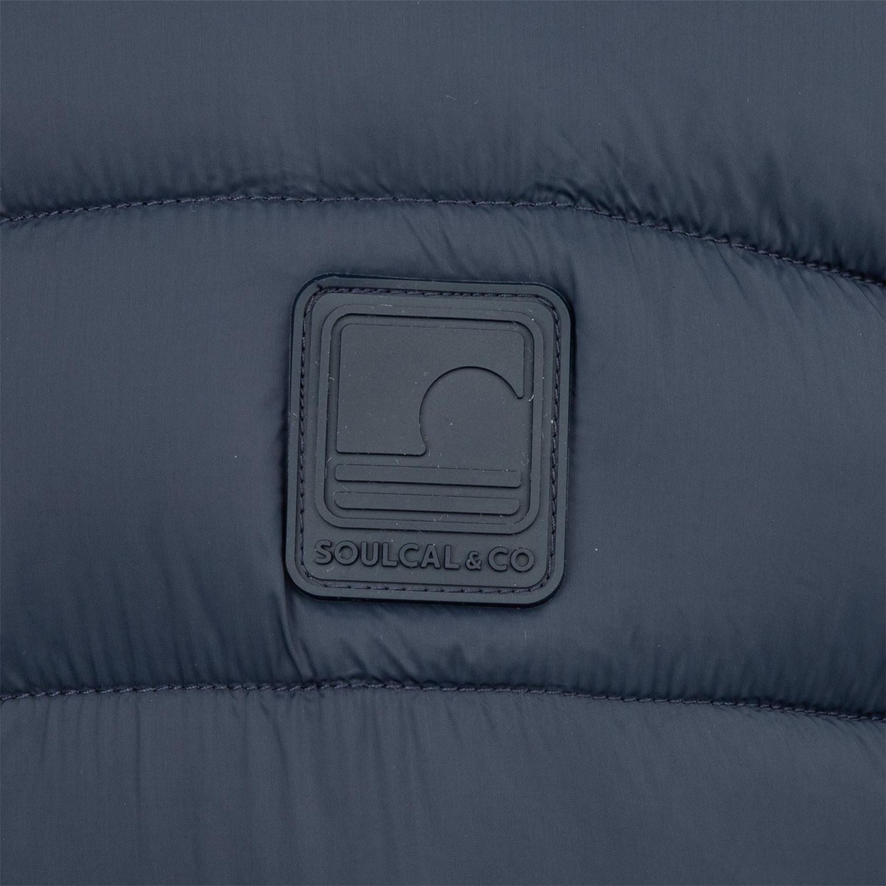 SoulCal Mens Micro Bubble Hooded Jacket