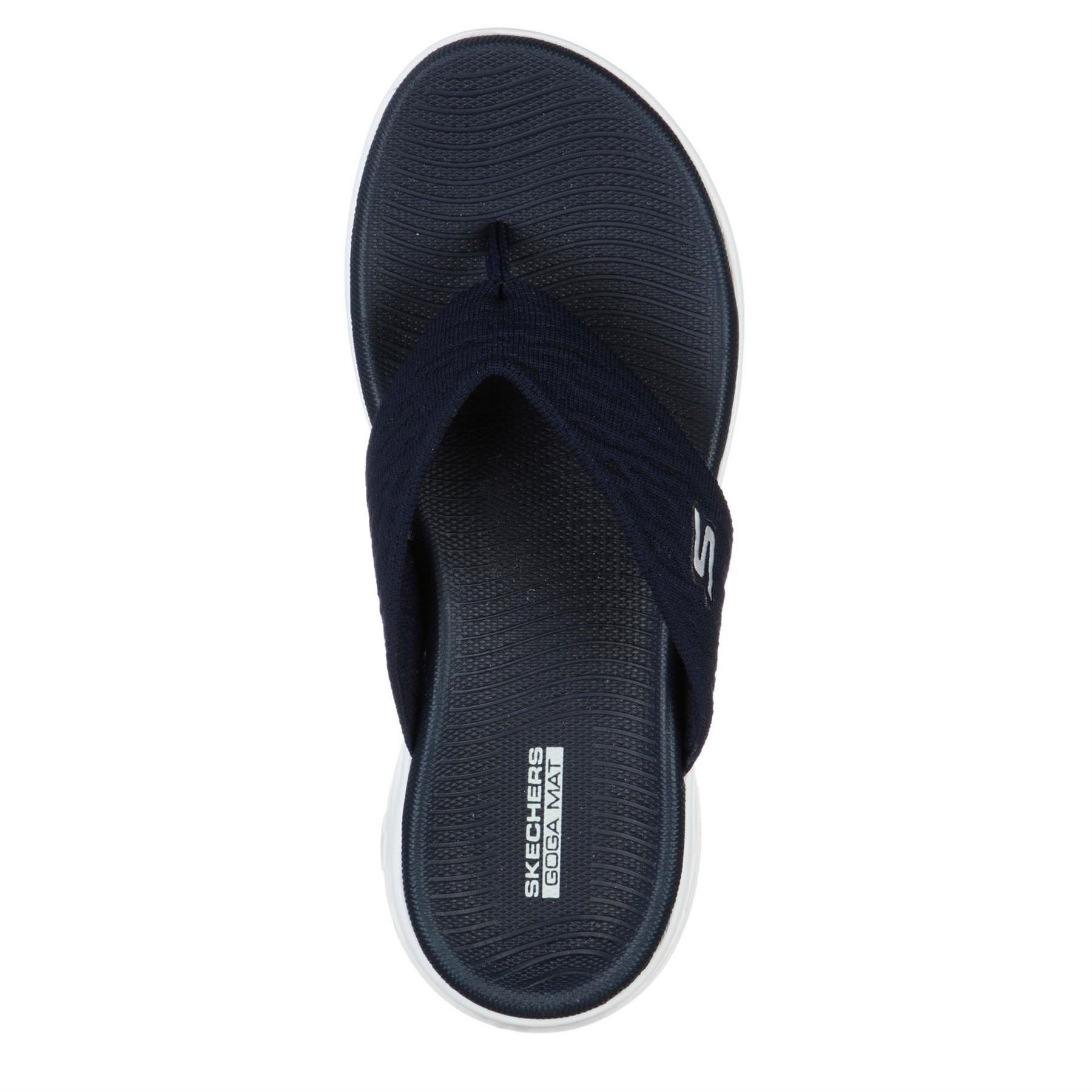 Skechers Womens 3pt Sandal W Molded Footbed Flat Sandals