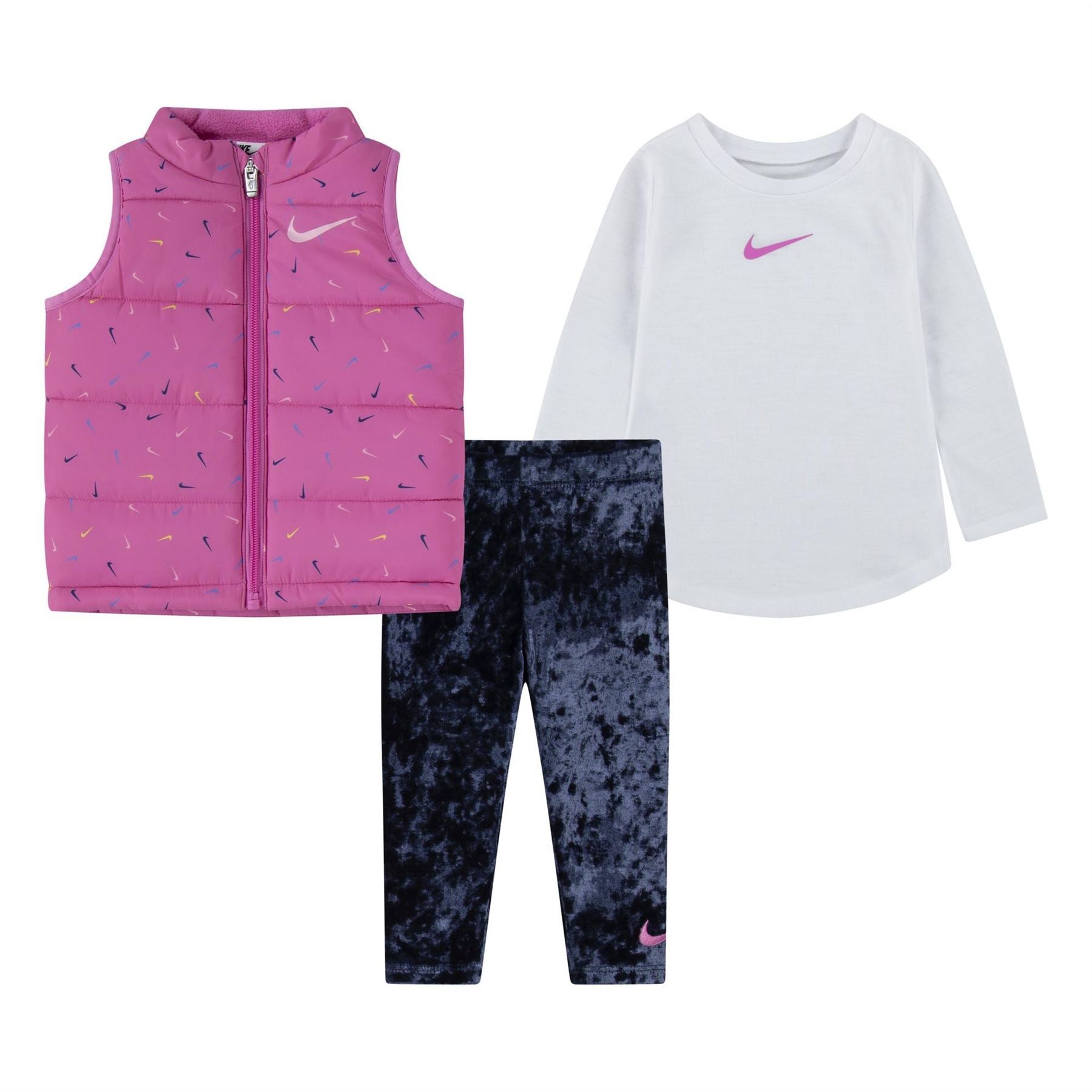 Nike 3 Pc Swooshfetti Vest Set