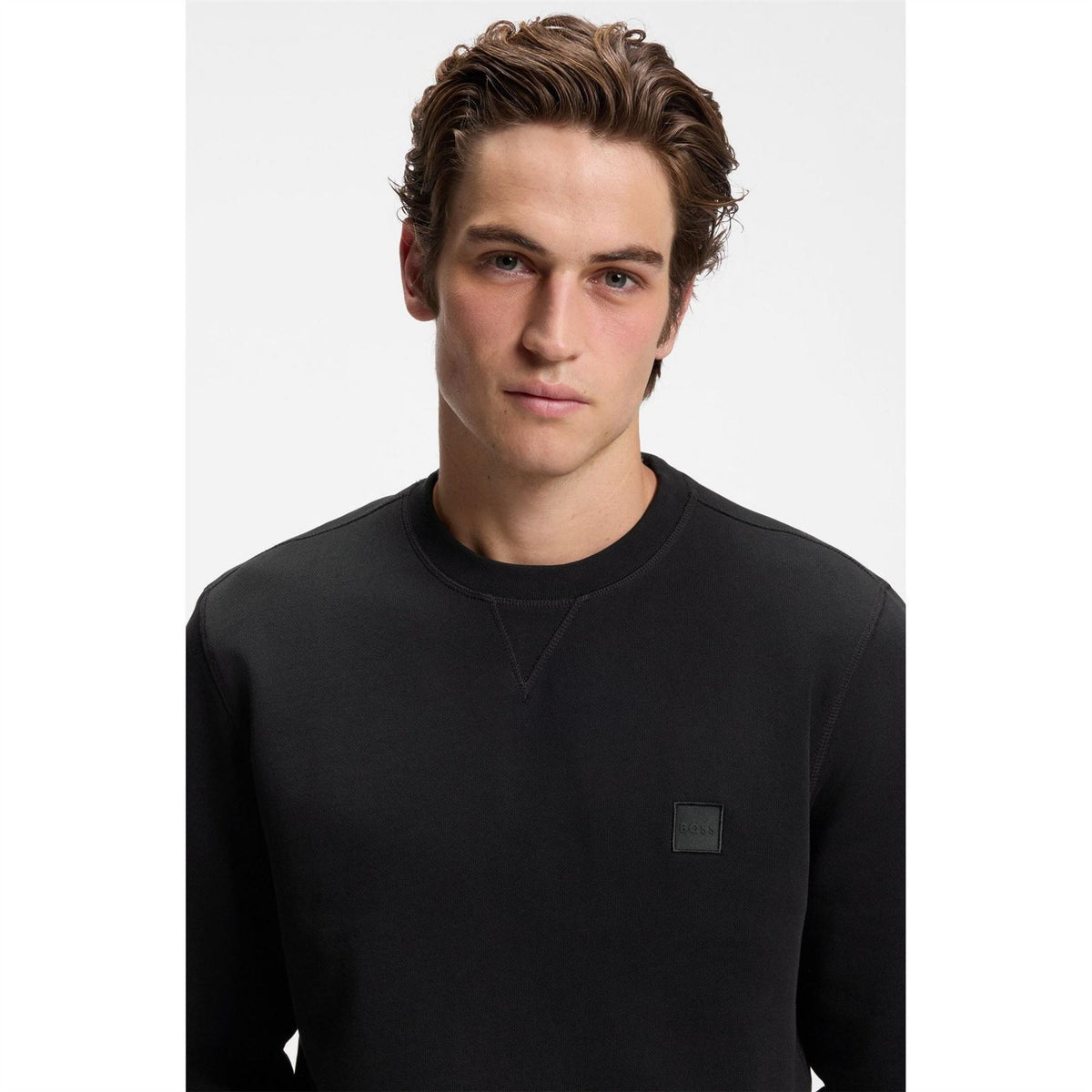 Boss Orange Long Sleeve Premium Cotton Sweatshirt (westart Crew Neck)
