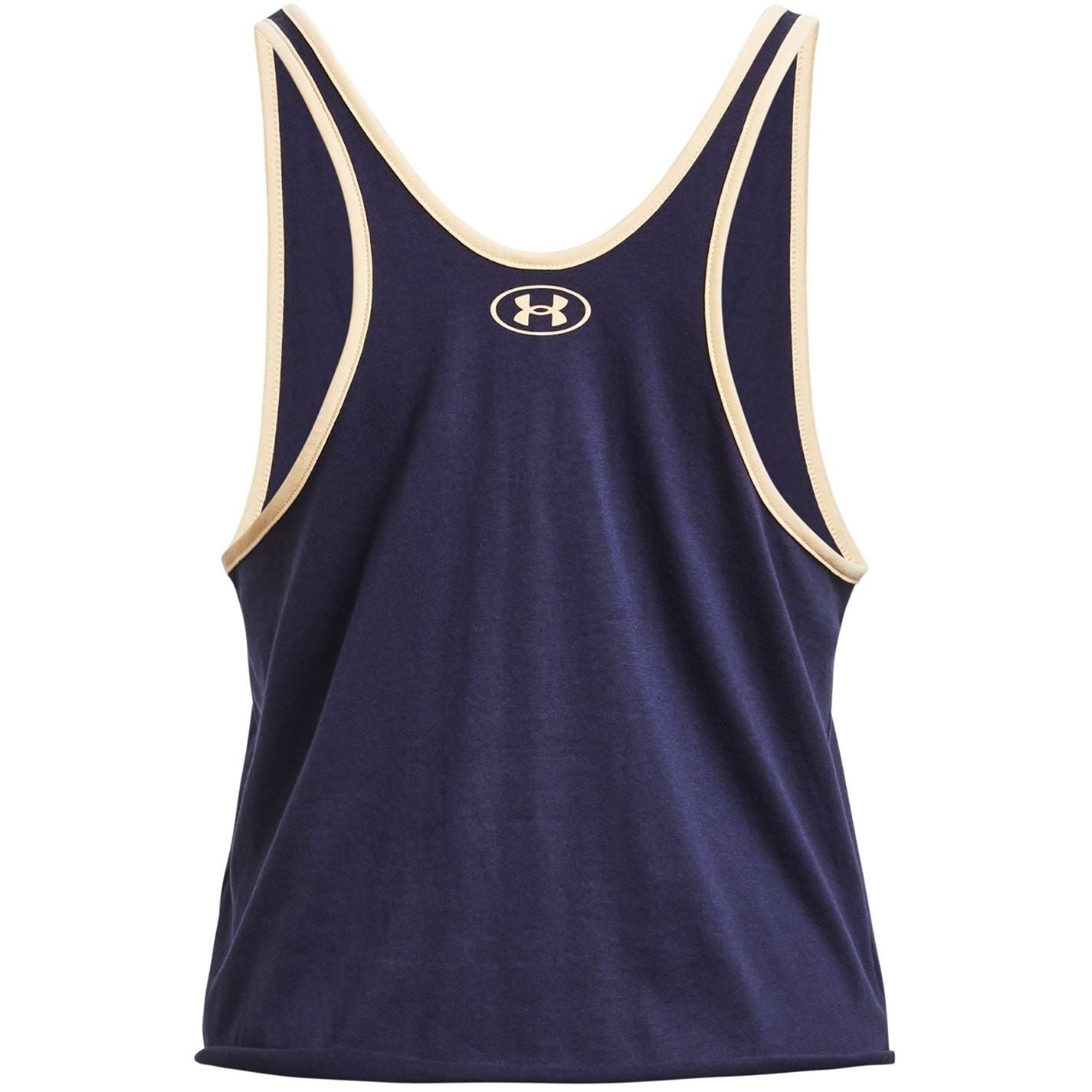 Under Armour Project Rock Arena Cropped Graphic Relaxed Fit Tank