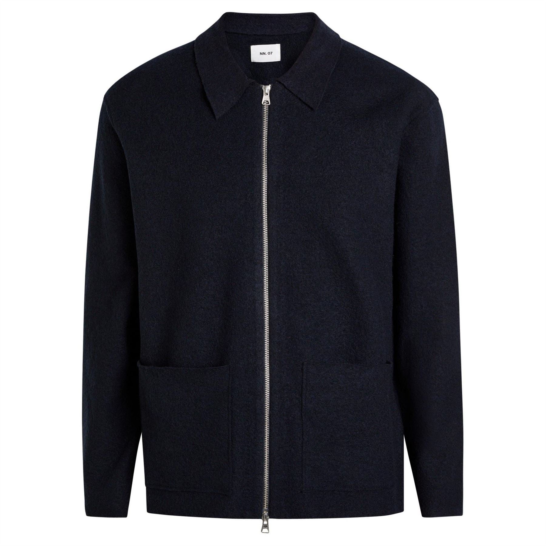 NN07 Knit Jacket Fll Zip Jonas