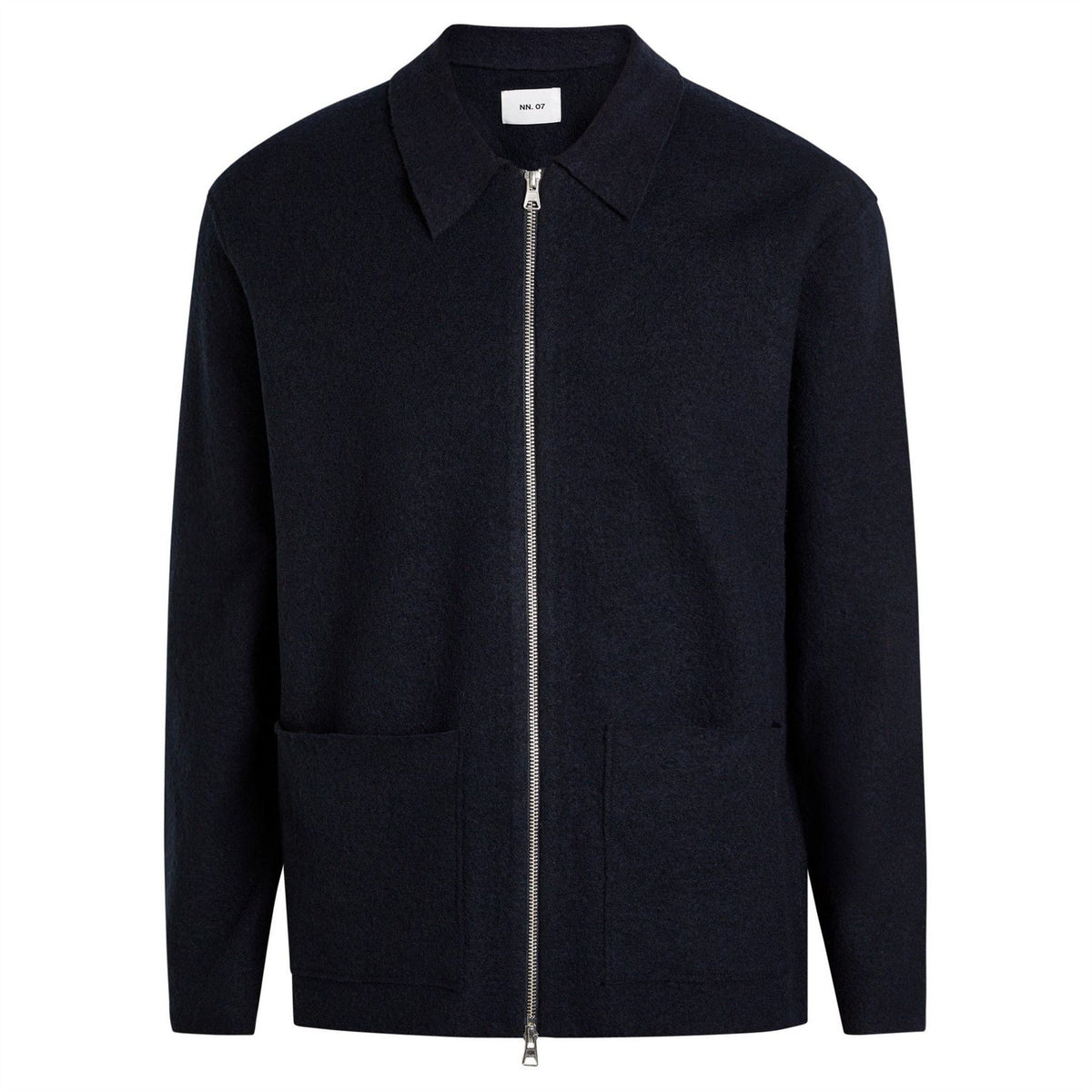 NN07 Knit Jacket Fll Zip Jonas
