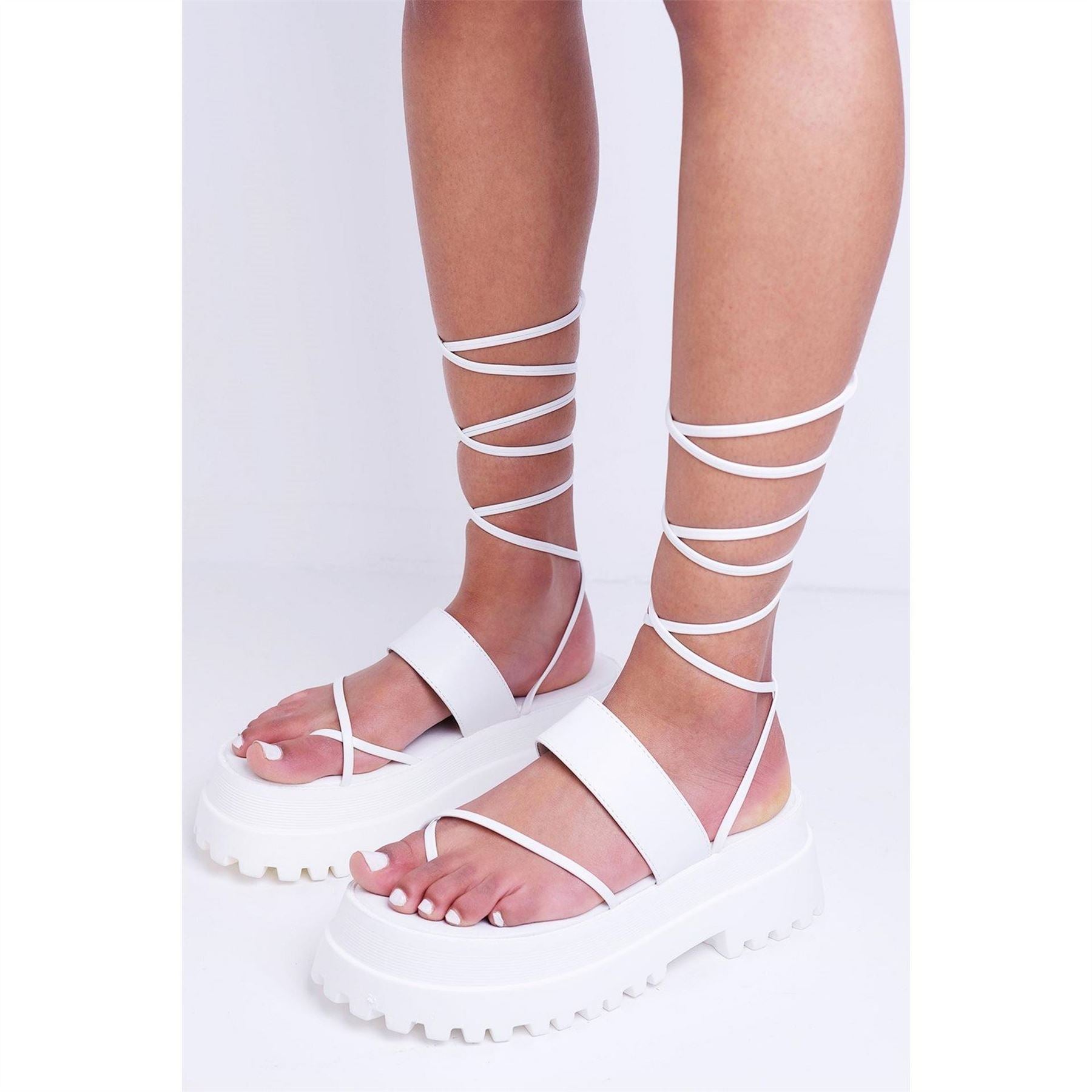 No Doubt Double Platform Gladiator Sandals
