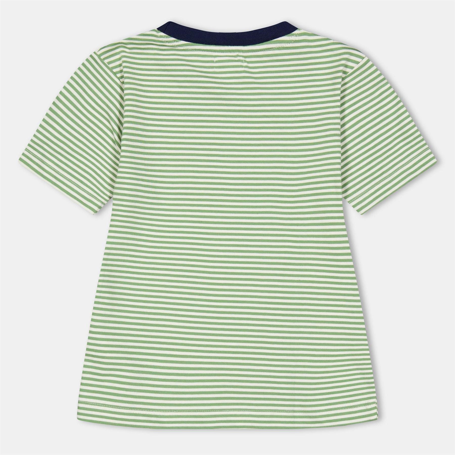 Lilly and Sid Sid Busy Regular Fit Embroidered Short Sleeve Crew Neck T-Shirt