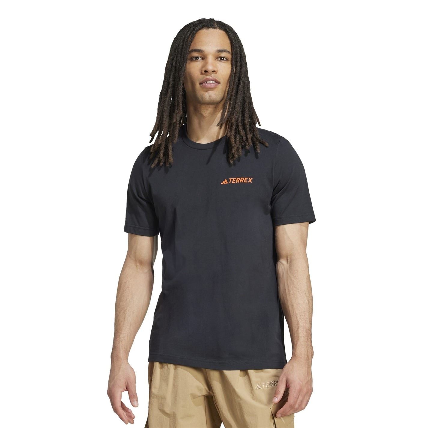 adidas Mountain Regular Fit Short Sleeve T-Shirt