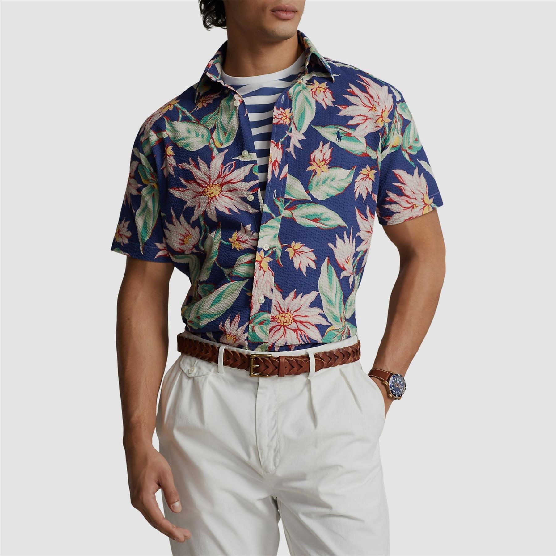 Polo Ralph Lauren Floral Short Sleeve Regular Fit Shirt