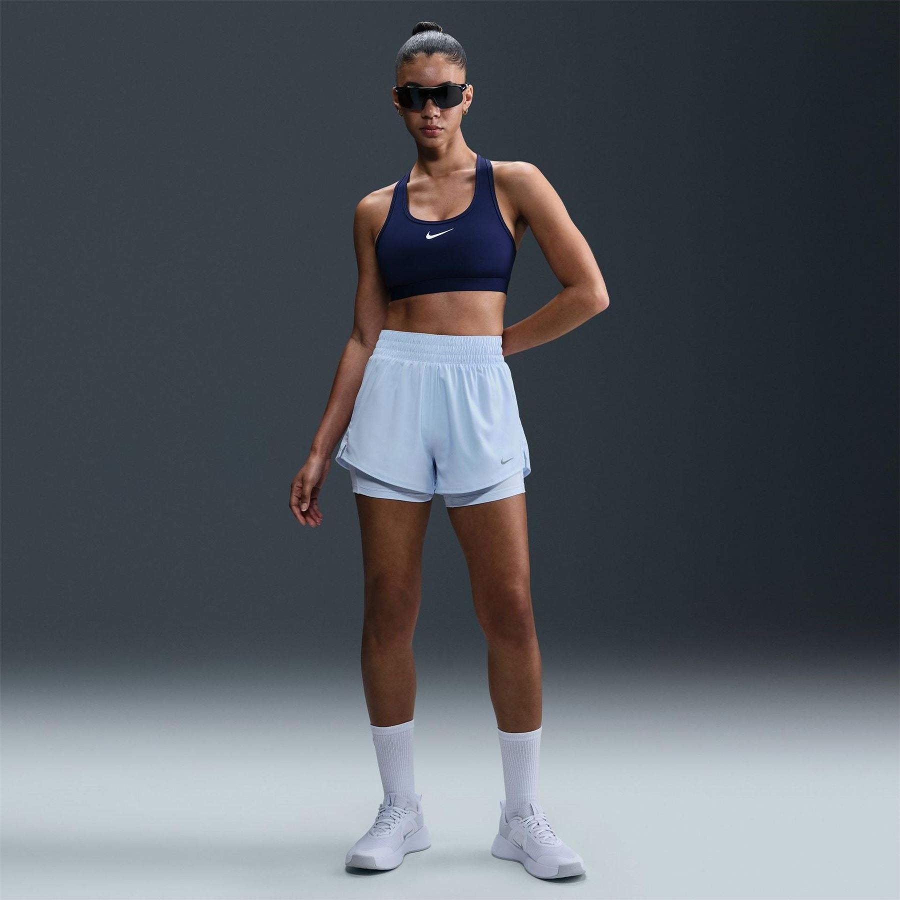 Nike Womens Pro Flex 2 In 1 Shorts