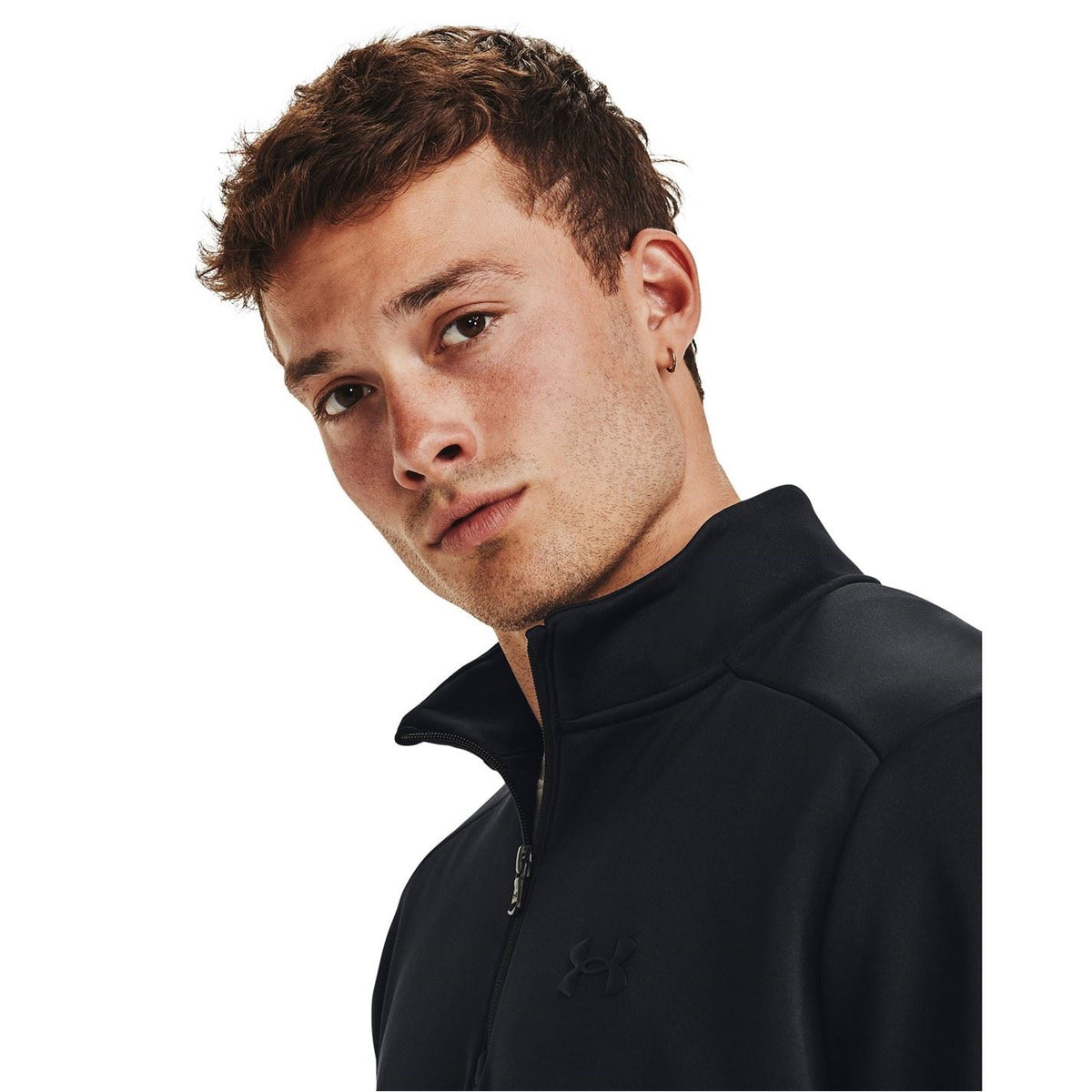 Under Armour Mens Half Zip Fleece Top