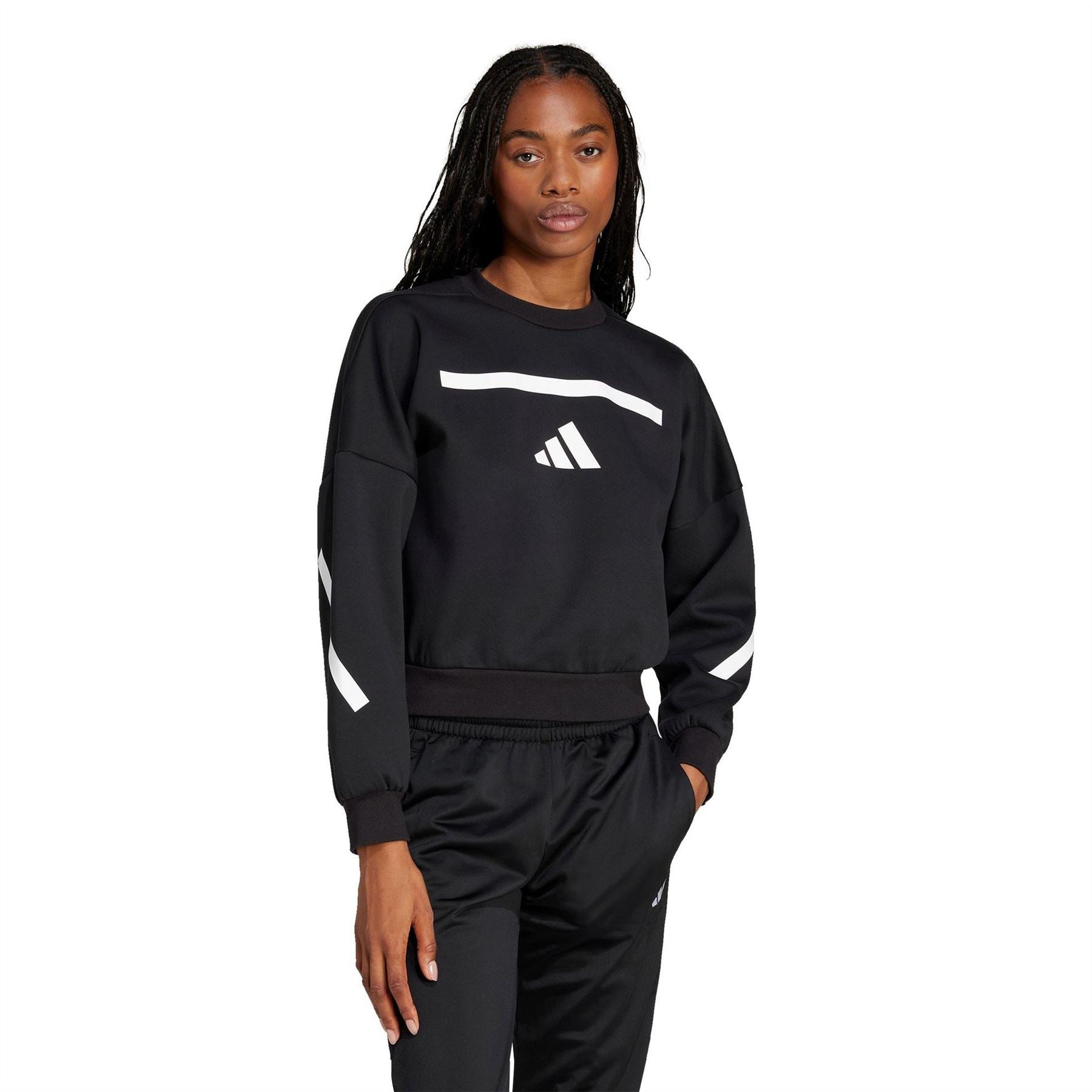 adidas W Z.n.e. Sweater Crew Sweatshirt