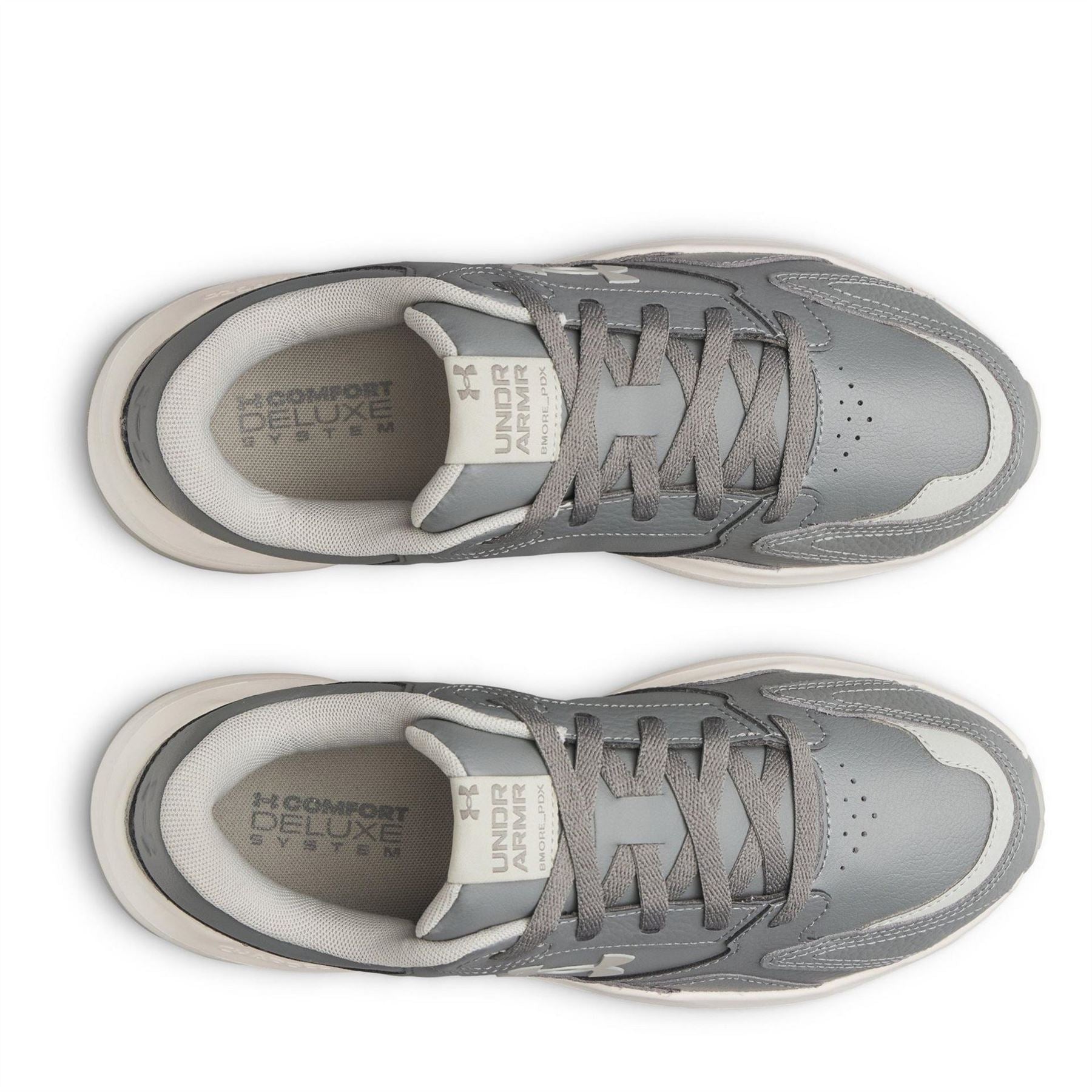 Under Armour Edge Leather Lace-Up Low Top Sneakers