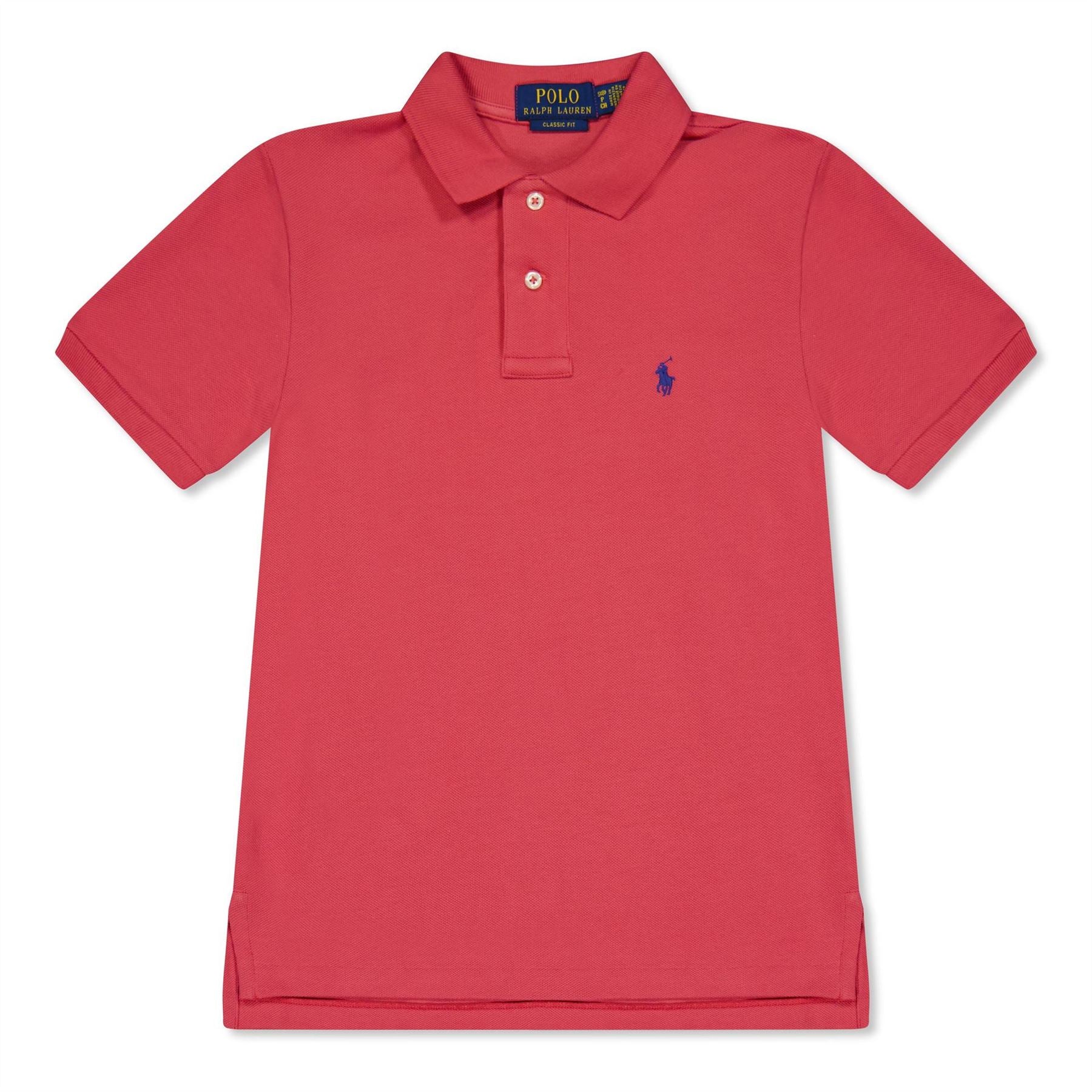 Polo Ralph Lauren Boys Custom Short Sleeve Polo Shirt