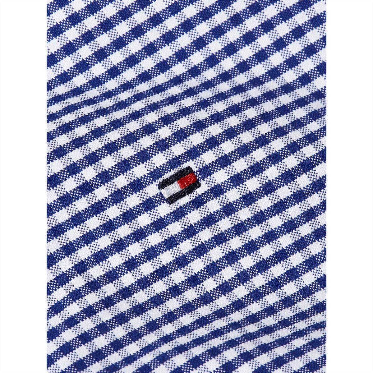 Tommy Hilfiger Oxford Gingham Cotton Long Sleeve Shirt