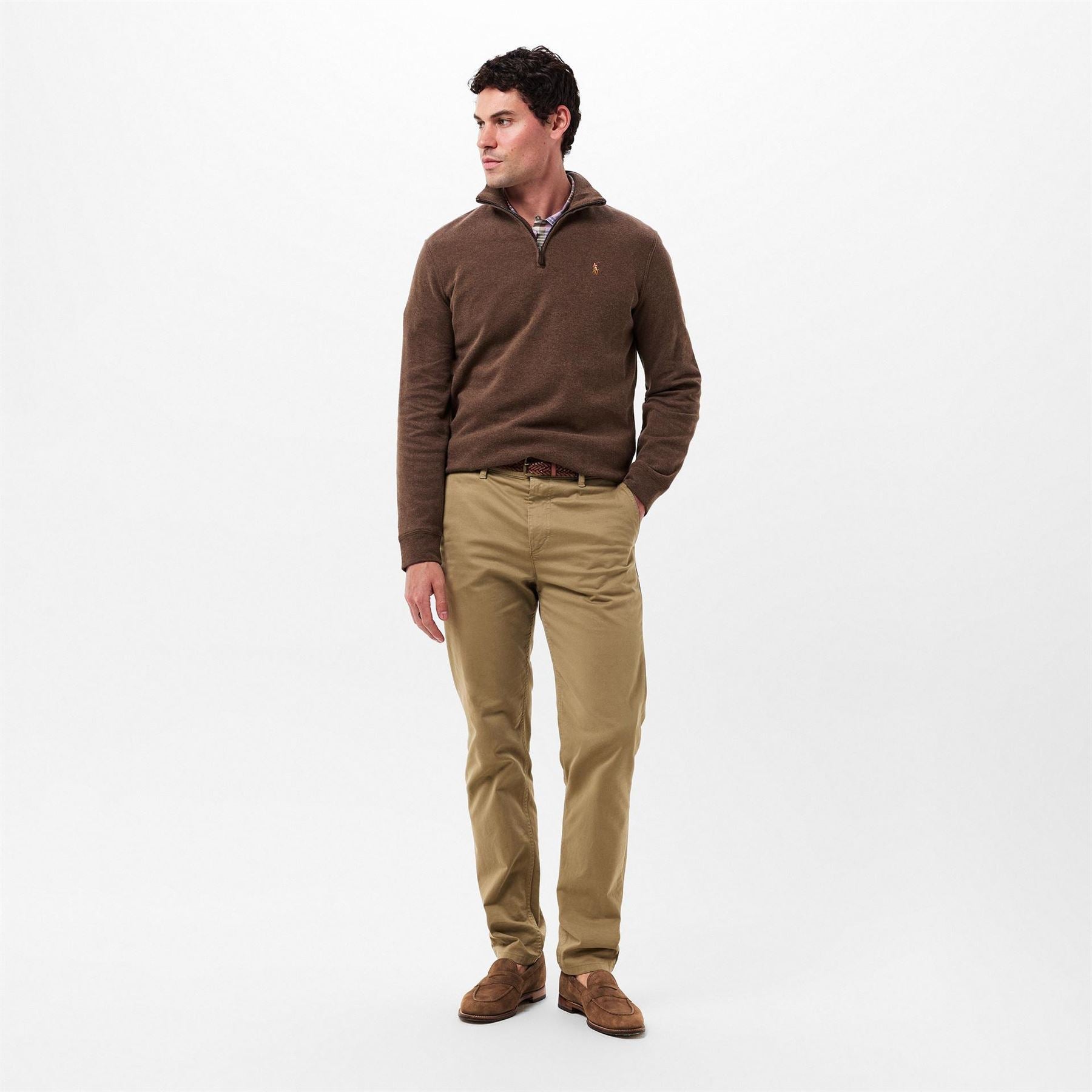 Polo Ralph Lauren Fleece Quarter Zip Sweater