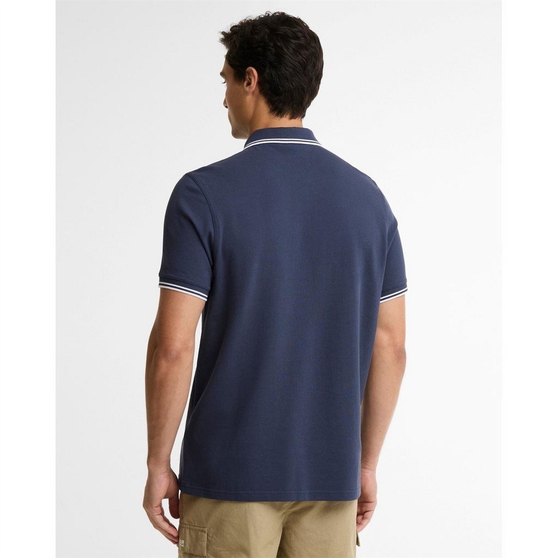 Barbour International Tipped Short Sleeve Polo Shirt
